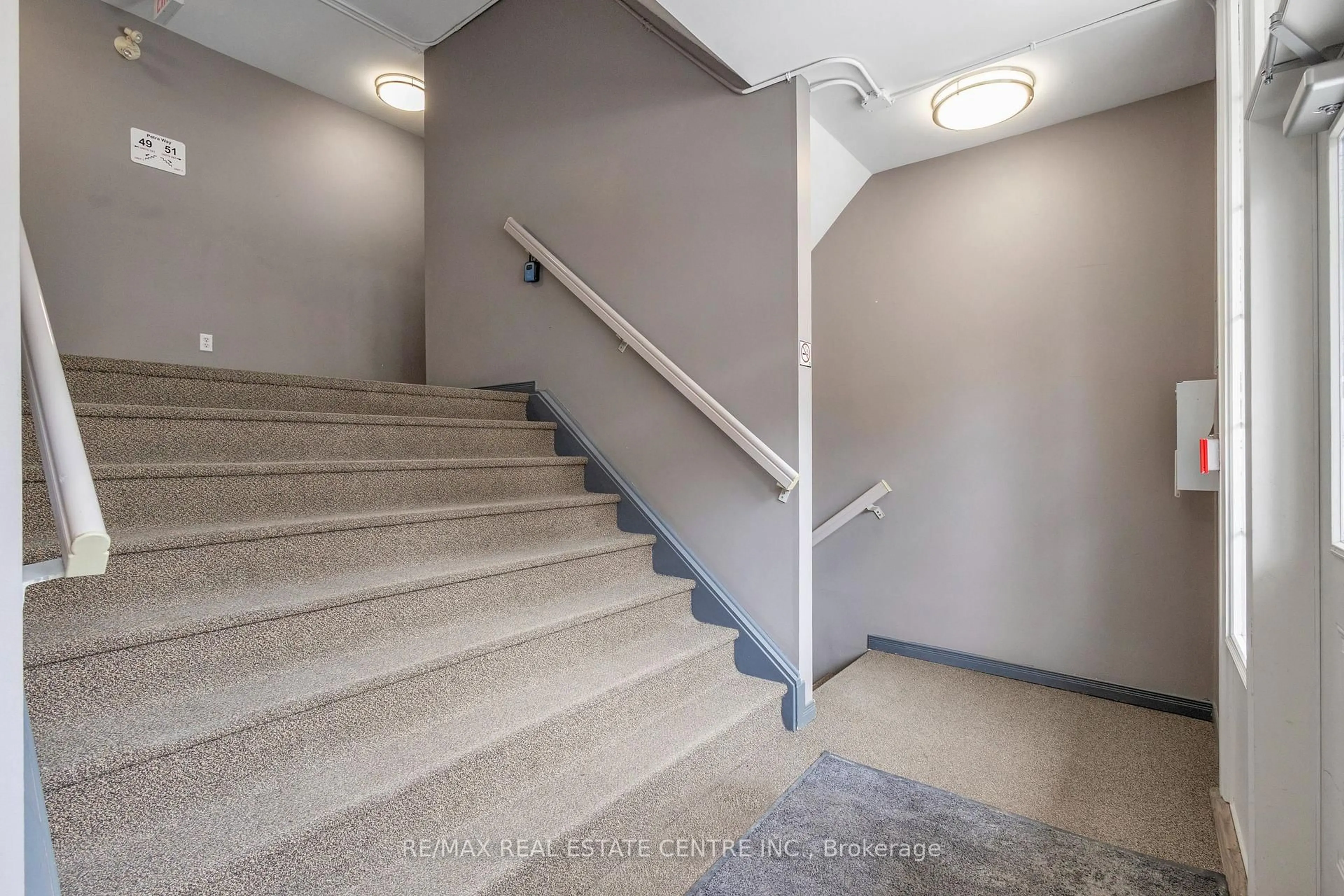Stairs for 51 PETRA Way #3, Whitby Ontario L1R 0A8