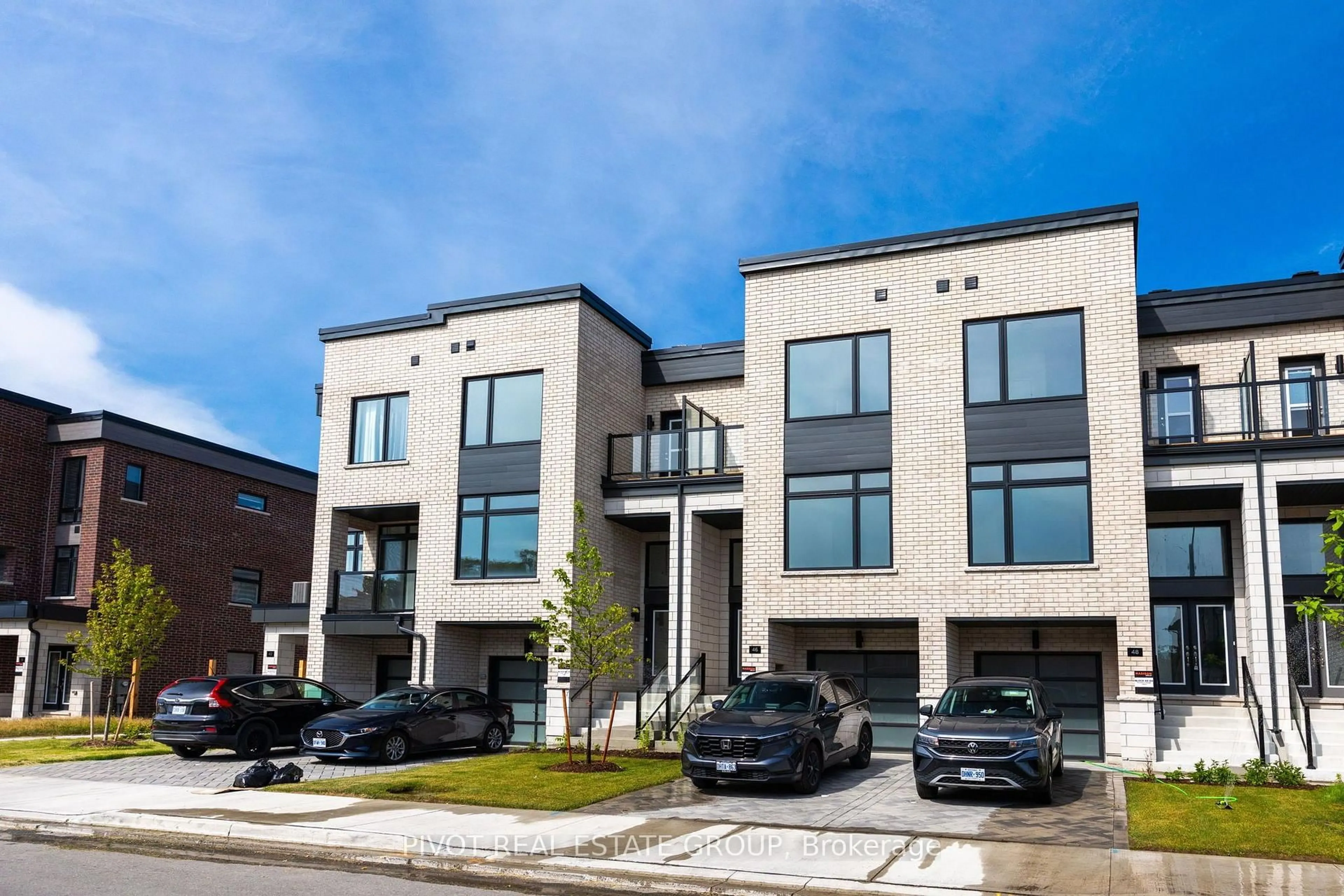 Home with brick exterior material, street for 46 Danielle Moore Circ, Toronto Ontario M1P 0G9