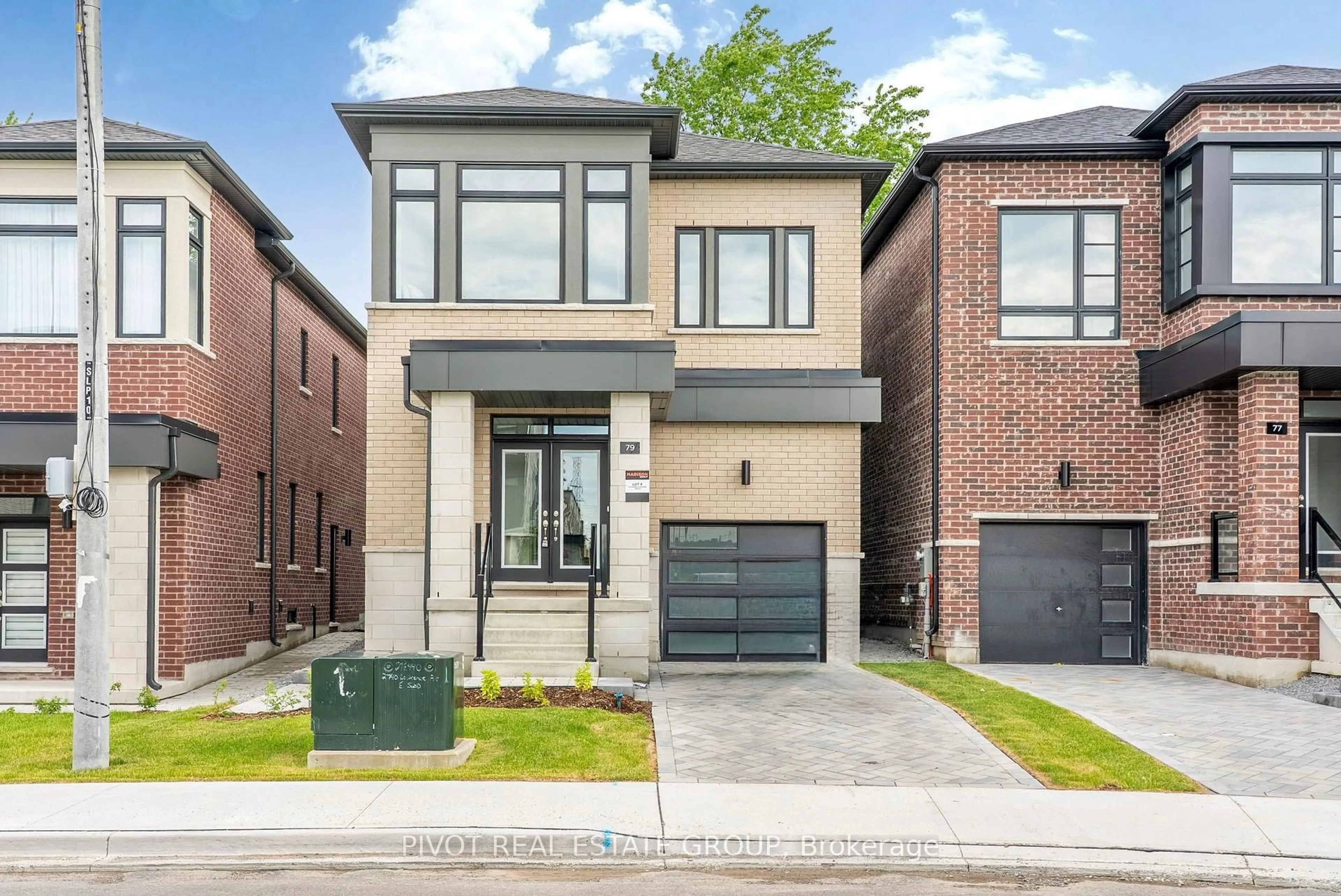 Home with brick exterior material, street for 79 Danielle Moore Circ, Toronto Ontario M1P 0G9