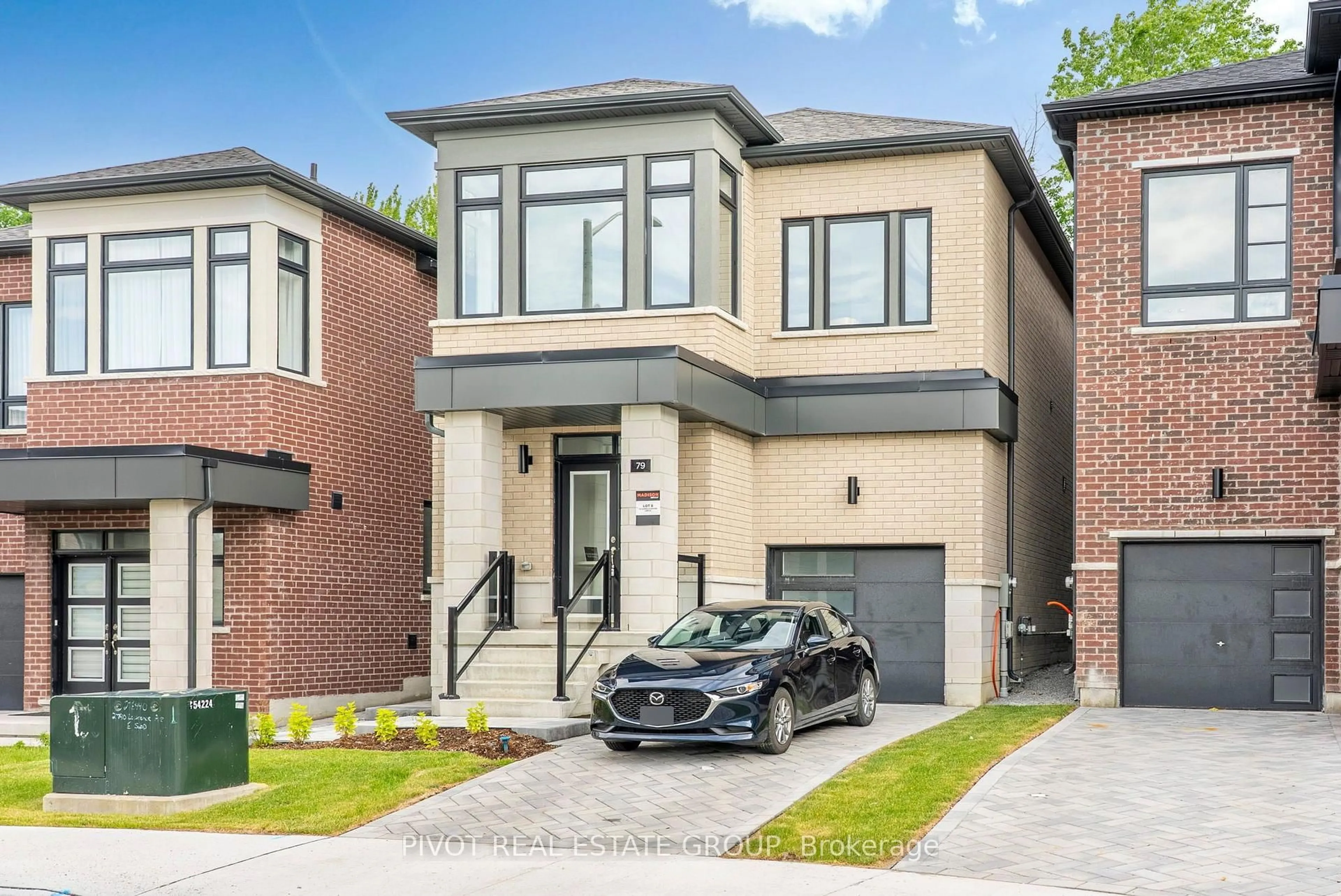 Home with brick exterior material, street for 79 Danielle Moore Circ, Toronto Ontario M1P 0G9