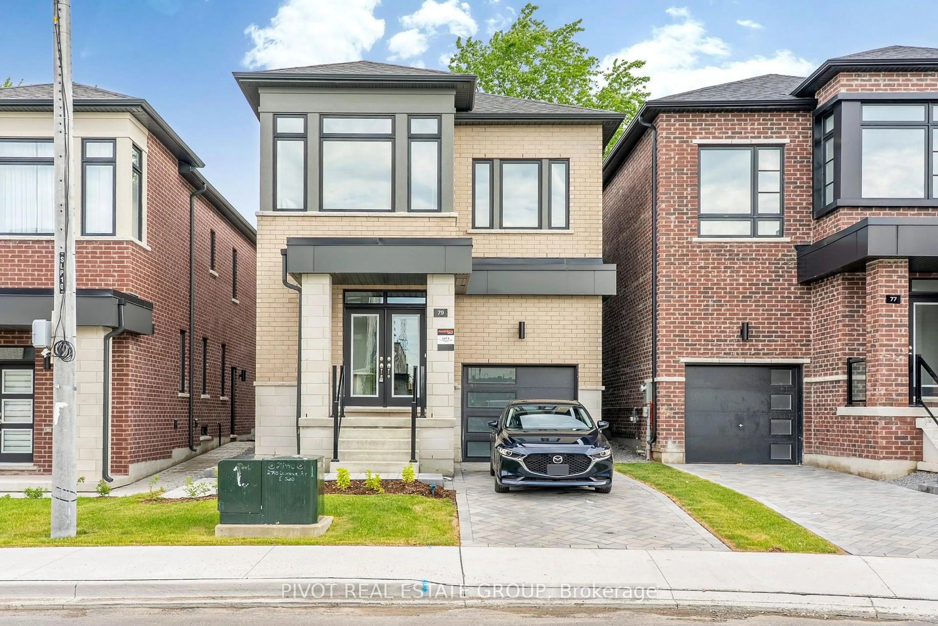 Home with brick exterior material, street for 79 Danielle Moore Circ, Toronto Ontario M1P 0G9