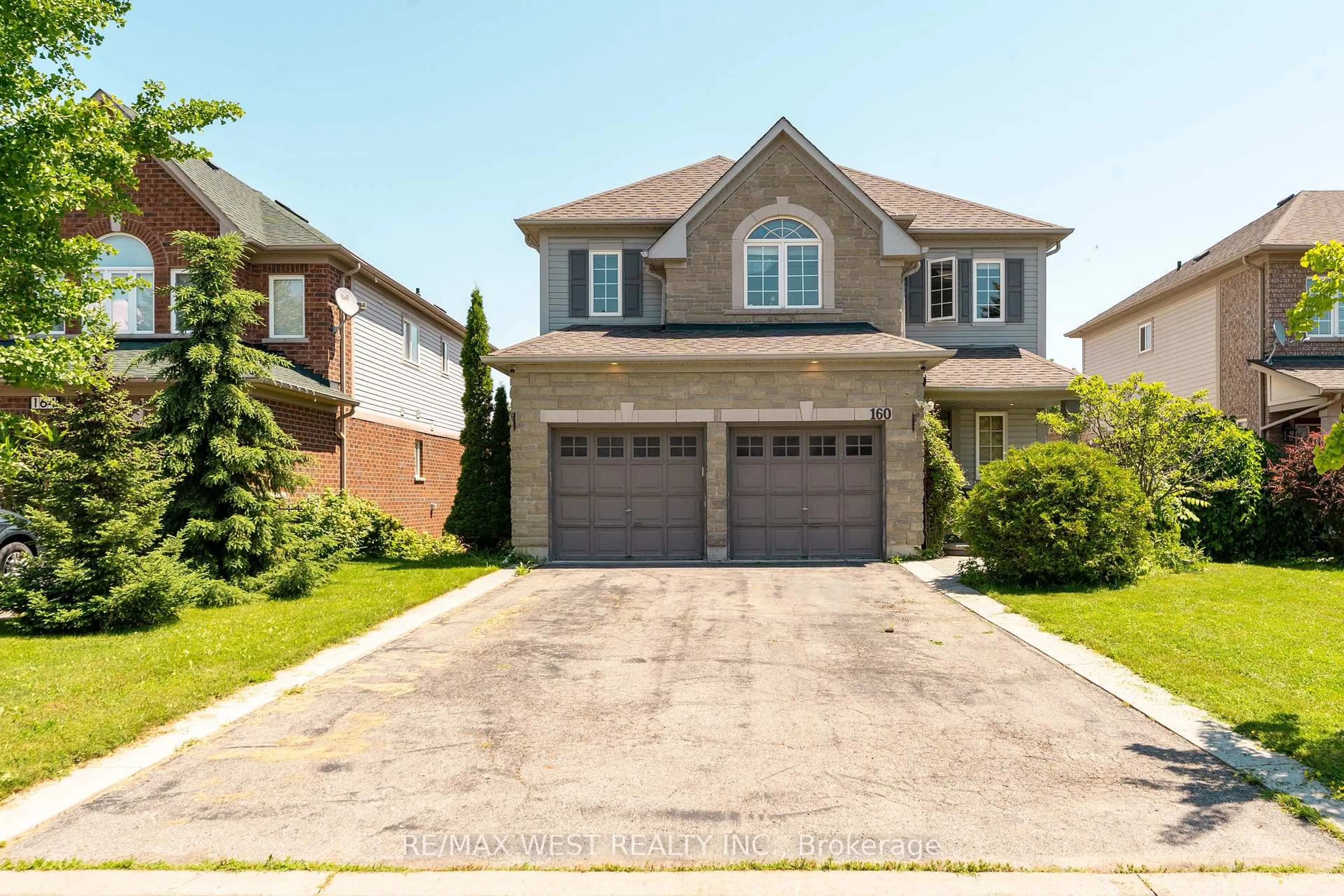 Home with brick exterior material, street for 160 Millburn Dr, Clarington Ontario L1C 5M1