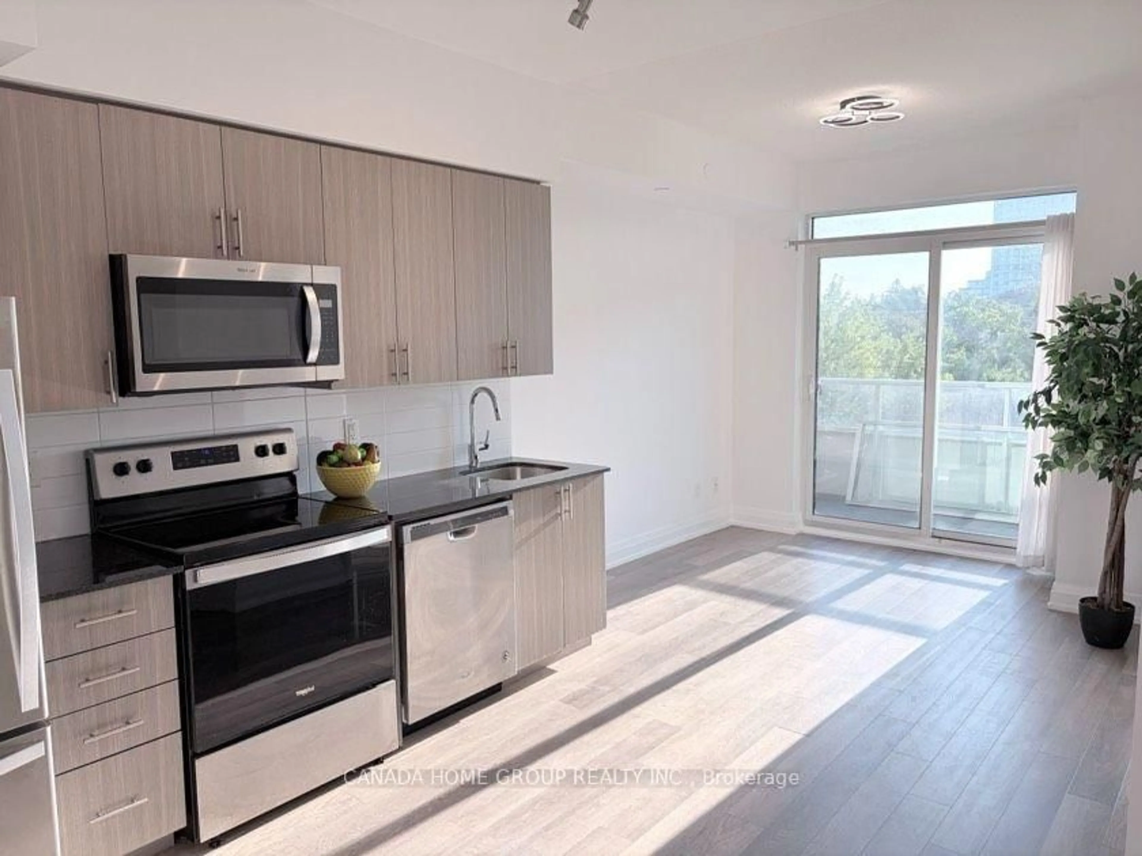 Open concept kitchen, unknown for 3121 Sheppard Ave #522, Toronto Ontario M1T 0B6