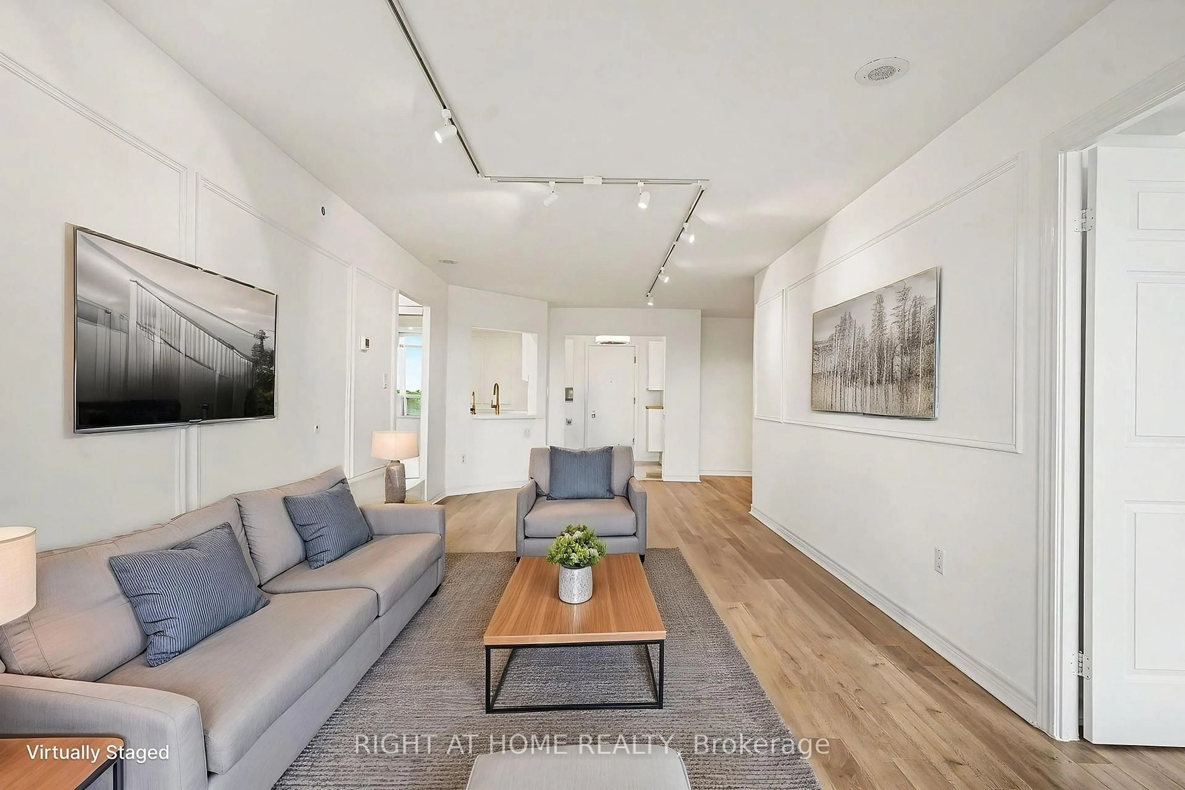 Living room with furniture, unknown for 228 Bonis Ave #1612, Toronto Ontario M1T 3W4