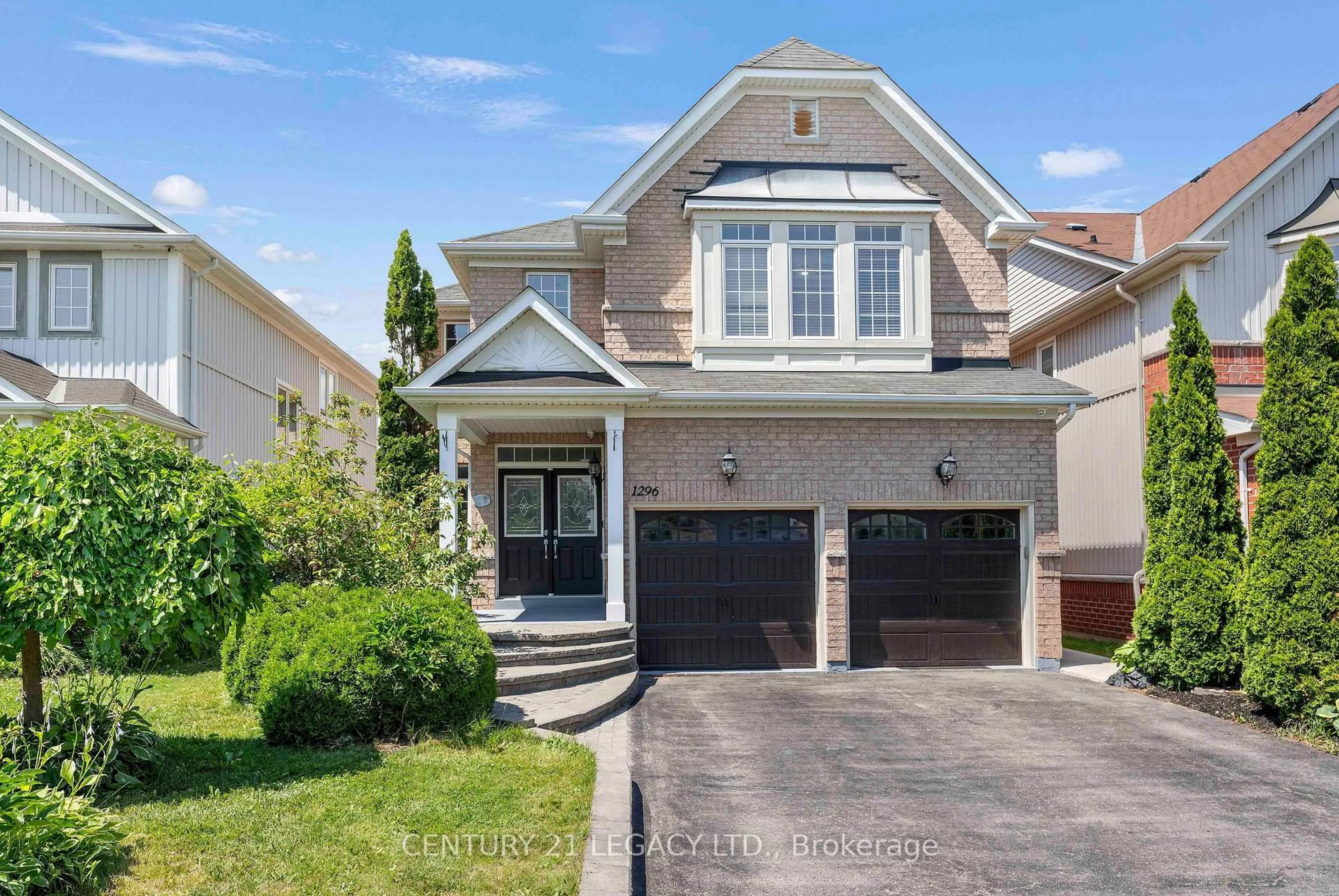 Home with brick exterior material, street for 1296 Tall Pine Ave, Oshawa Ontario L1K 0G3