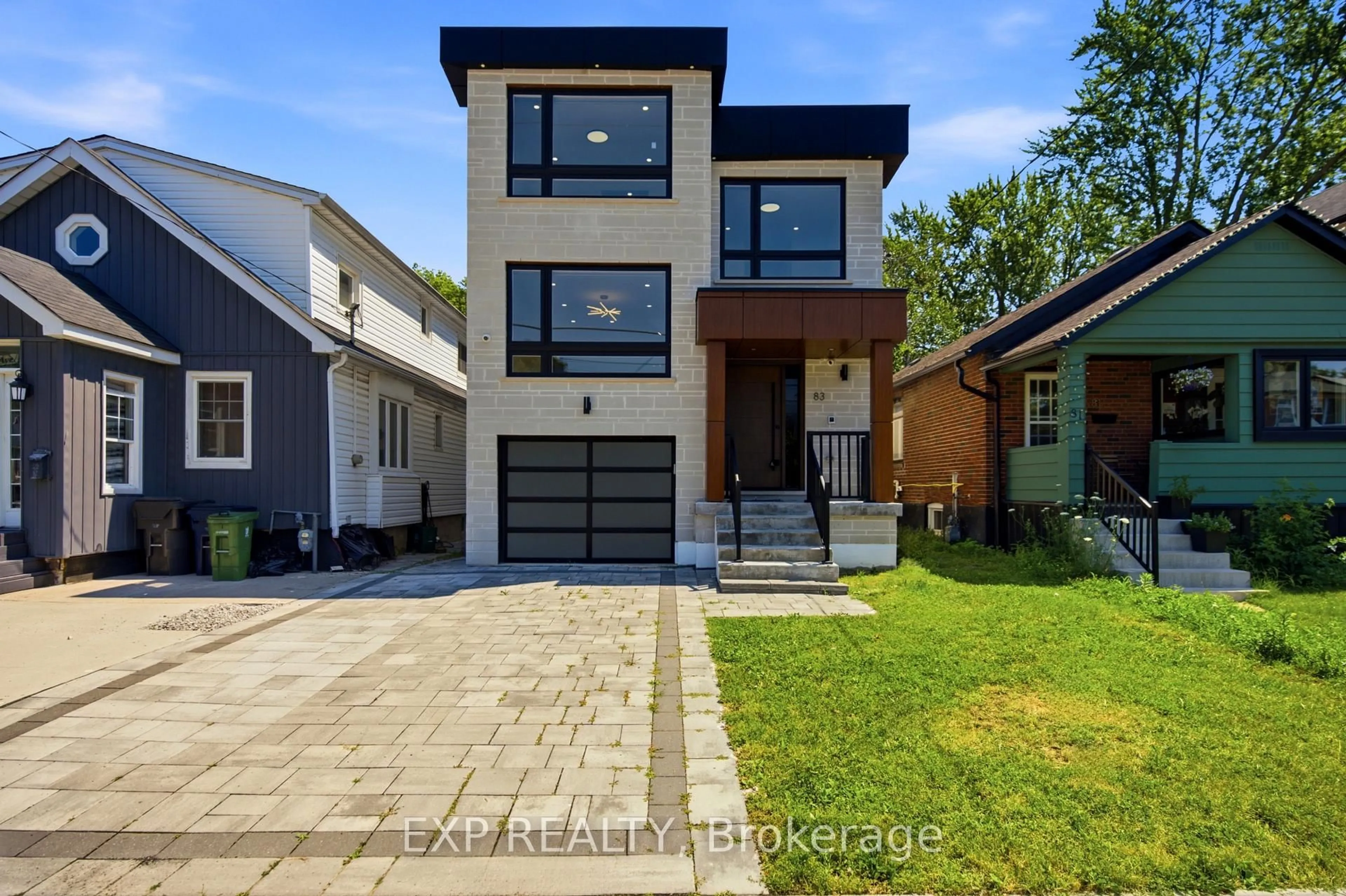 Home with brick exterior material, street for 83 Kalmar Ave, Toronto Ontario M1N 3G5