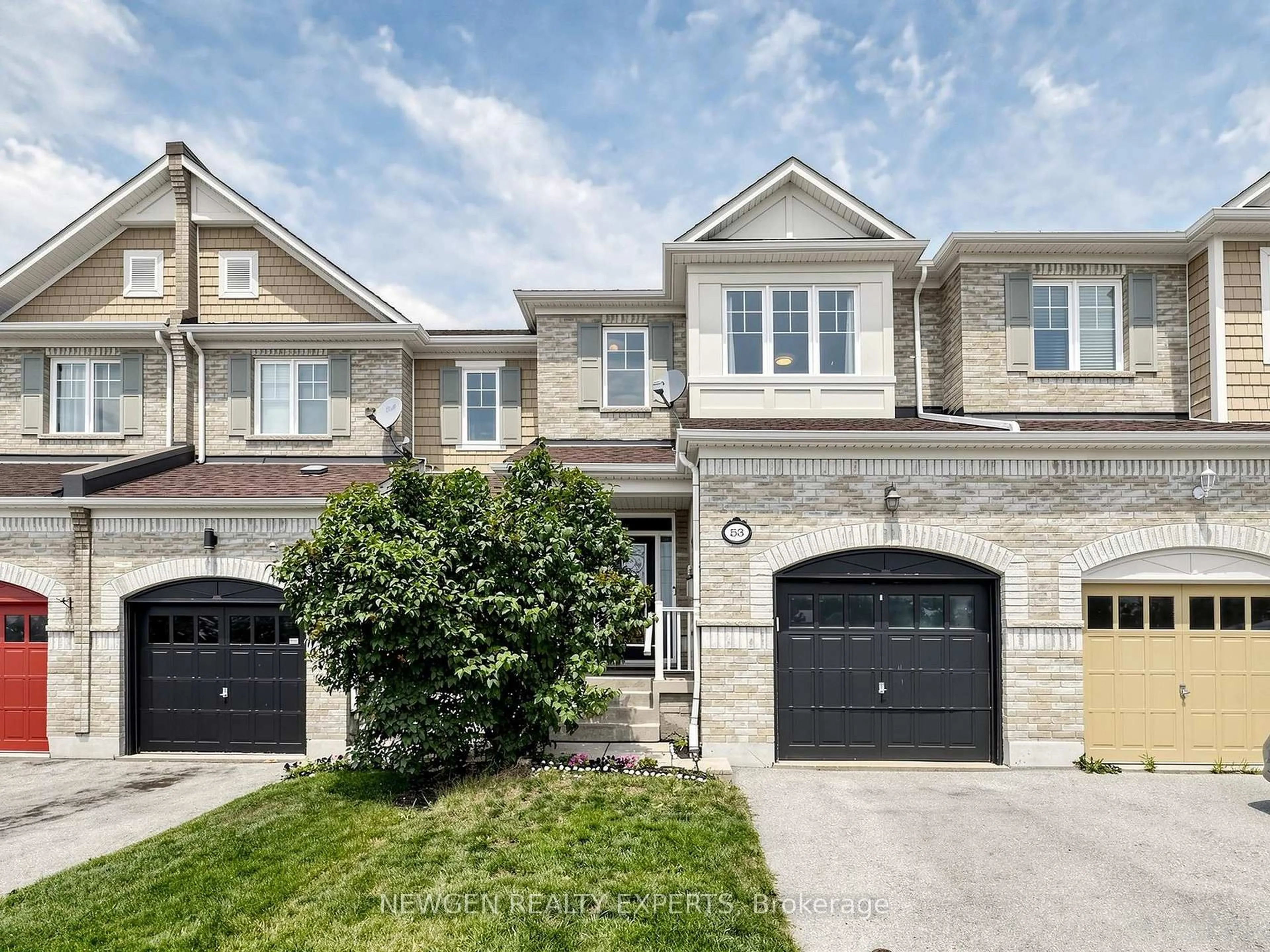 Home with brick exterior material, street for 53 Silverwood Circ, Ajax Ontario L1Z 0A3