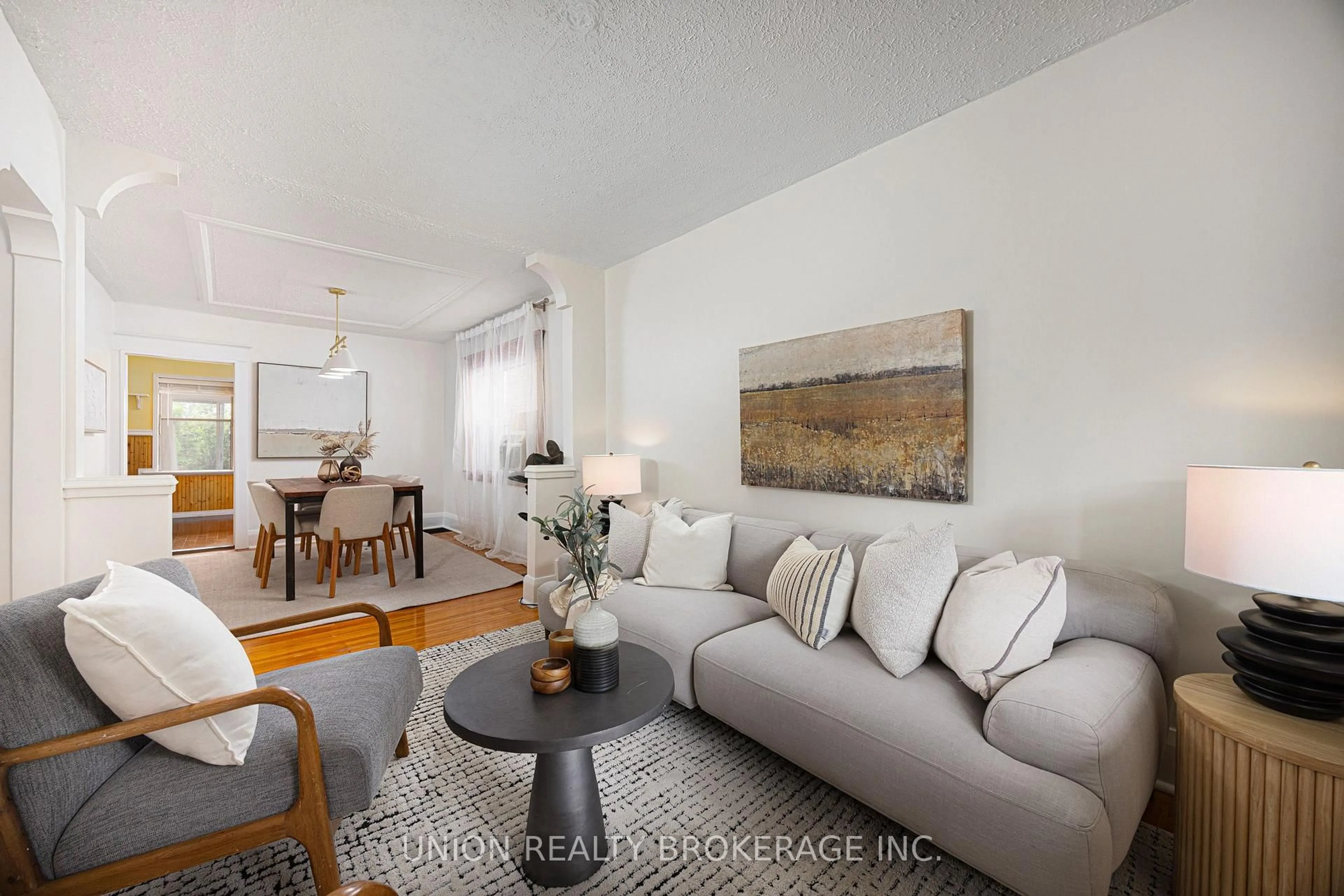 Living room with furniture, unknown for 12 Durant Ave, Toronto Ontario M4J 4V9