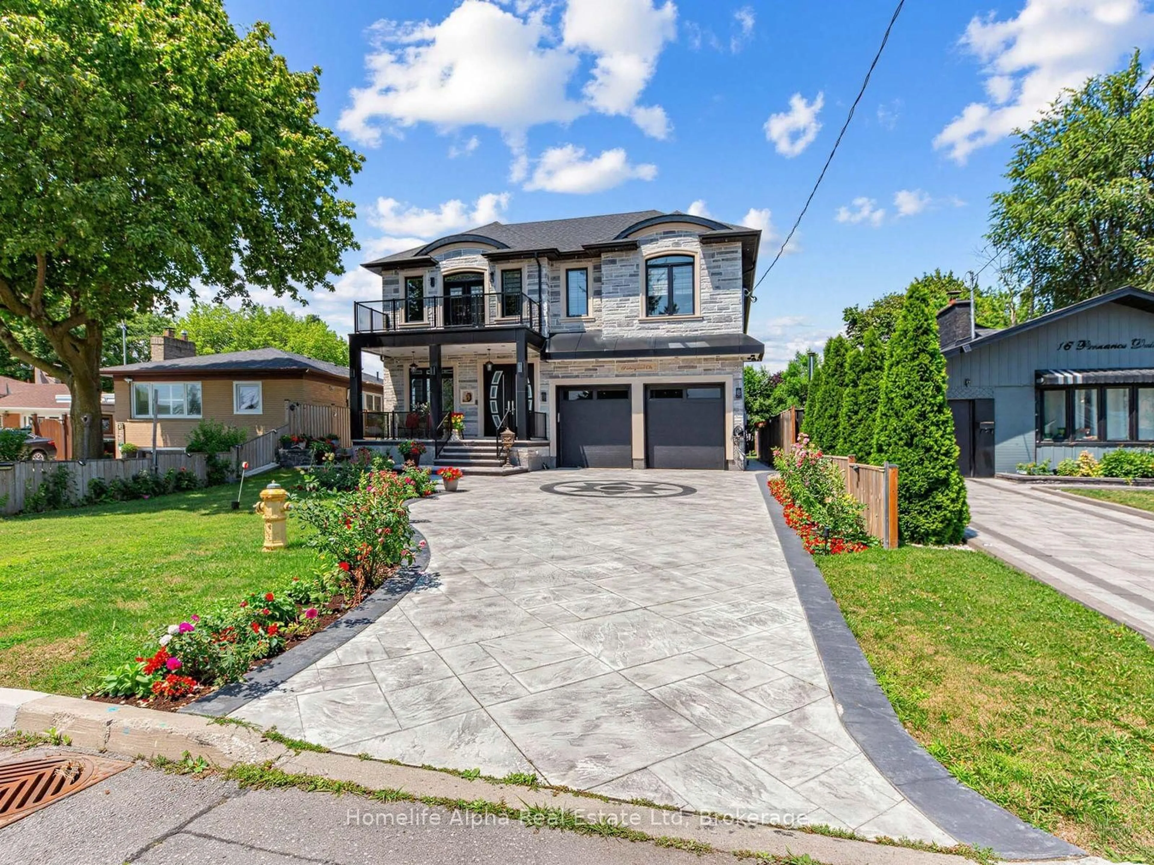 Home with brick exterior material, street for 14 Penzance Dr, Toronto Ontario M1K 4Z5