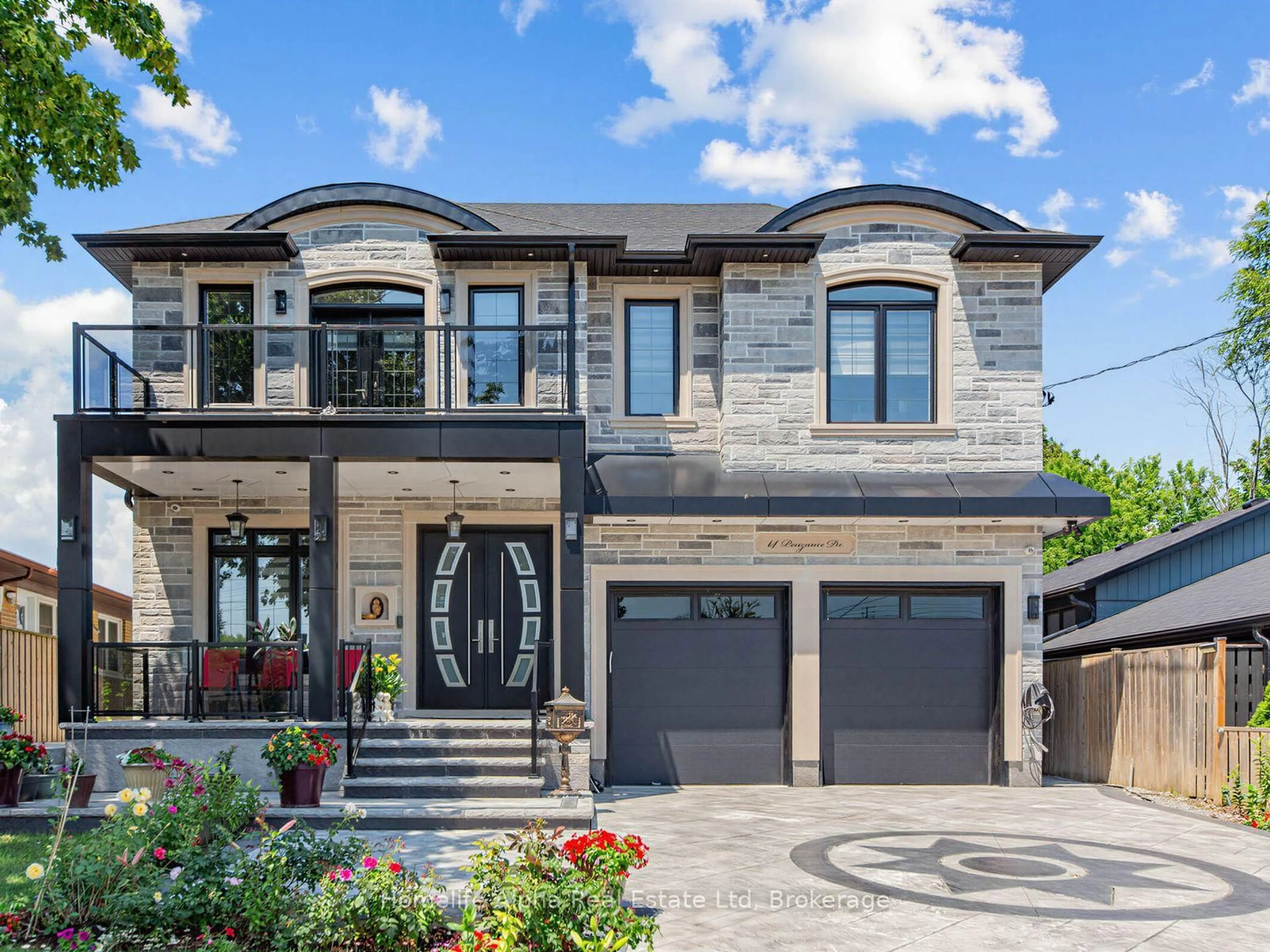 Home with brick exterior material, street for 14 Penzance Dr, Toronto Ontario M1K 4Z5
