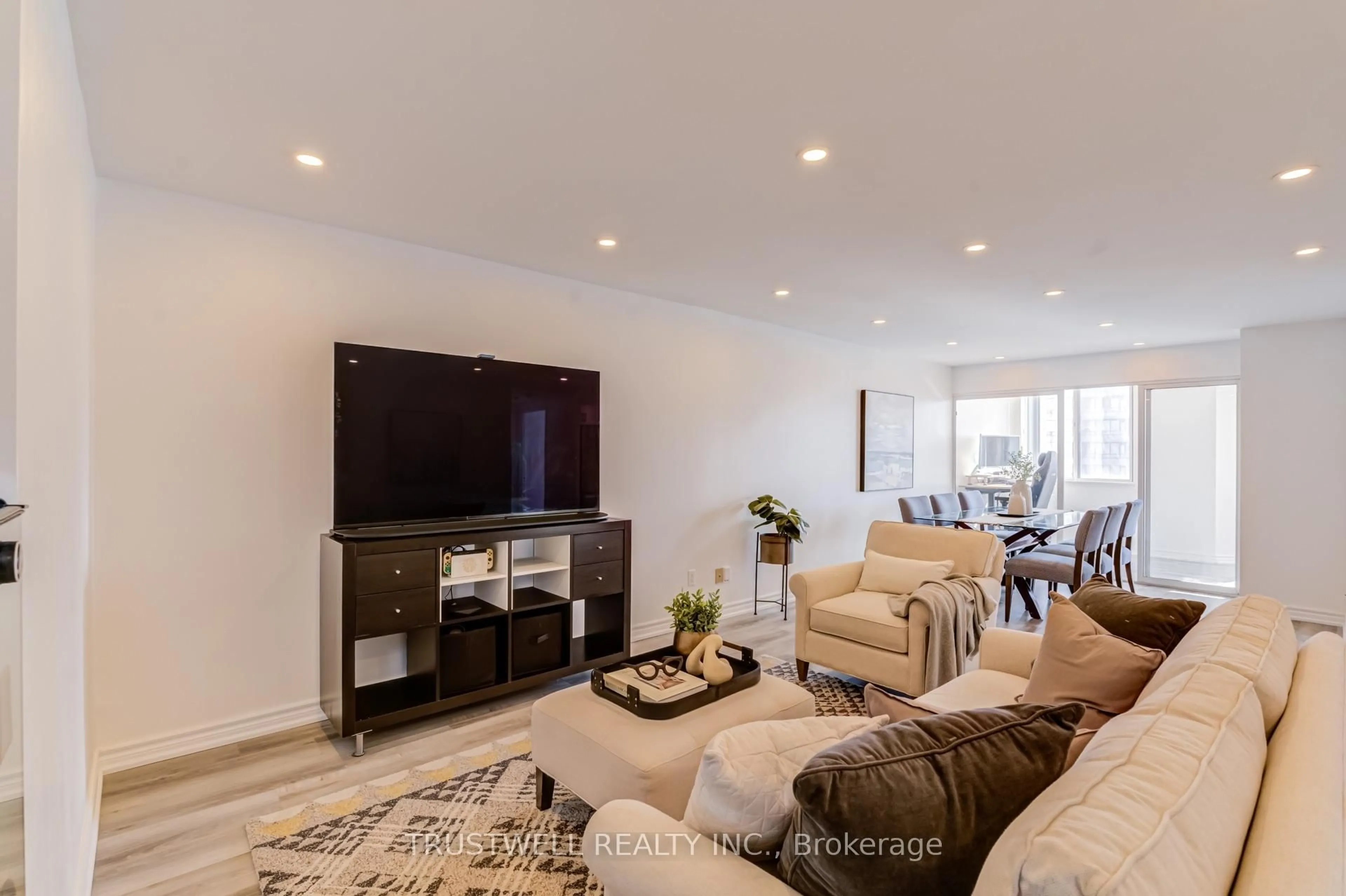Living room with furniture, unknown for 80 Alton Towers Circ #1705, Toronto Ontario M1V 5E8