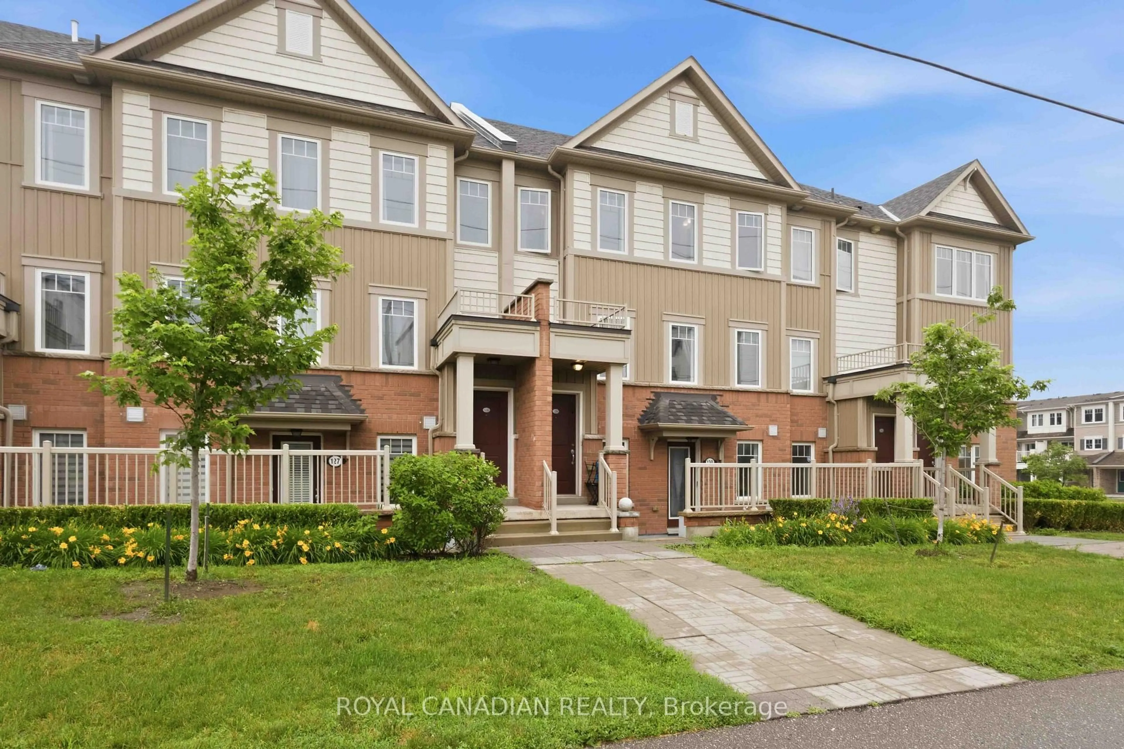 Home with brick exterior material, street for 2500 Hill Rise Crt #129, Oshawa Ontario L1L 0M6