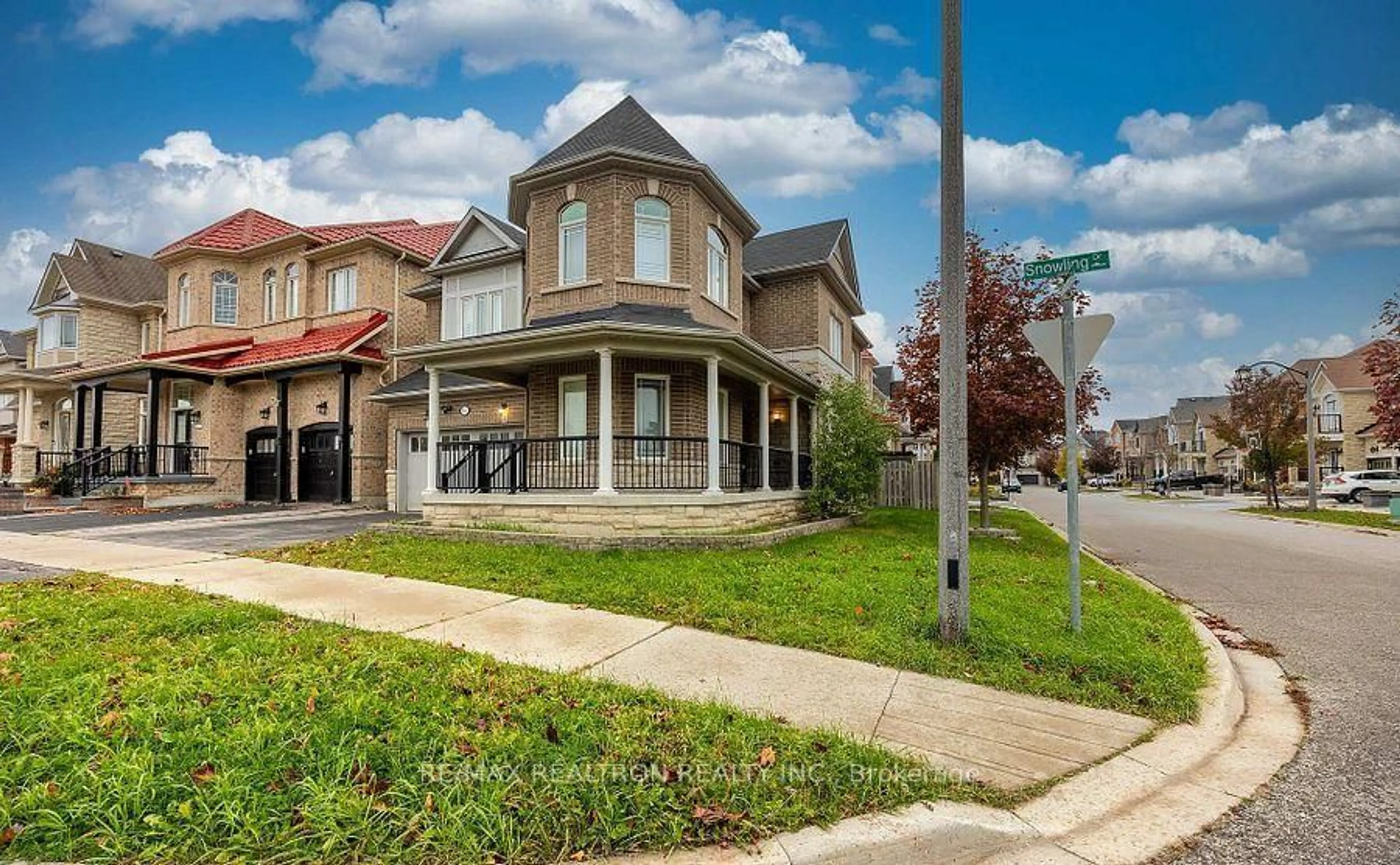 Home with brick exterior material, street for 16 Snowling Dr, Ajax Ontario L1Z 0M2