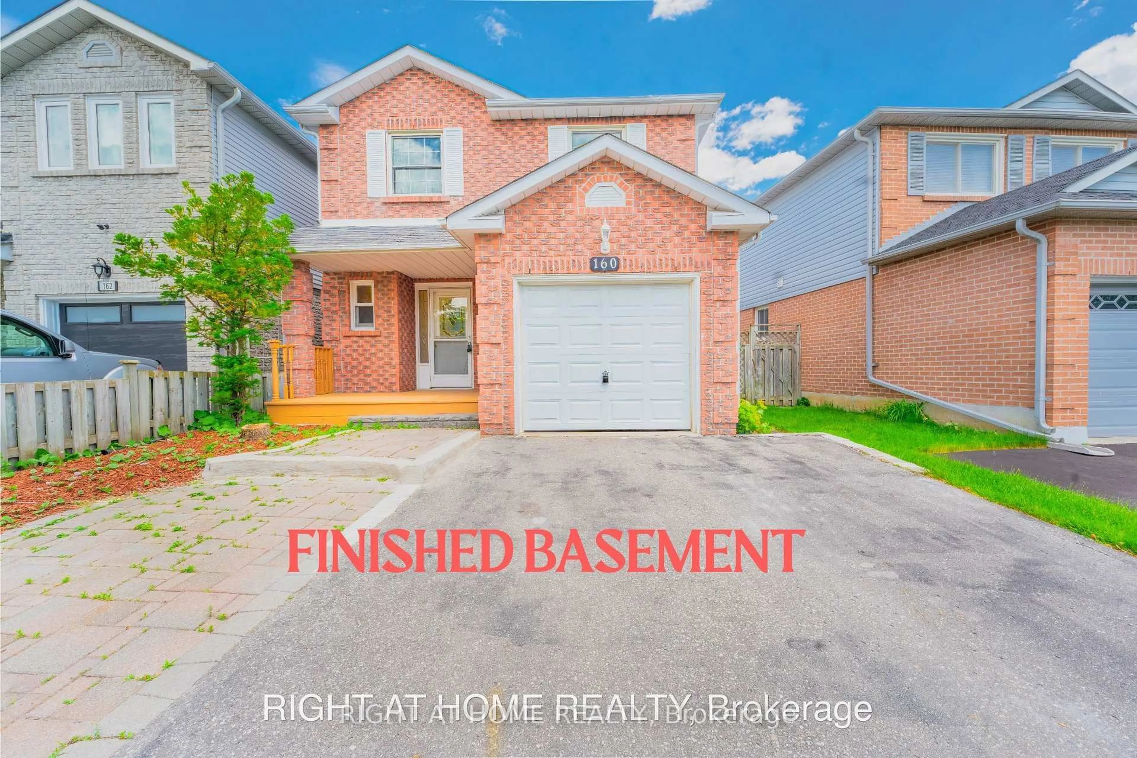 Home with brick exterior material, street for 160 Overbank Dr, Oshawa Ontario L1J 7Y5