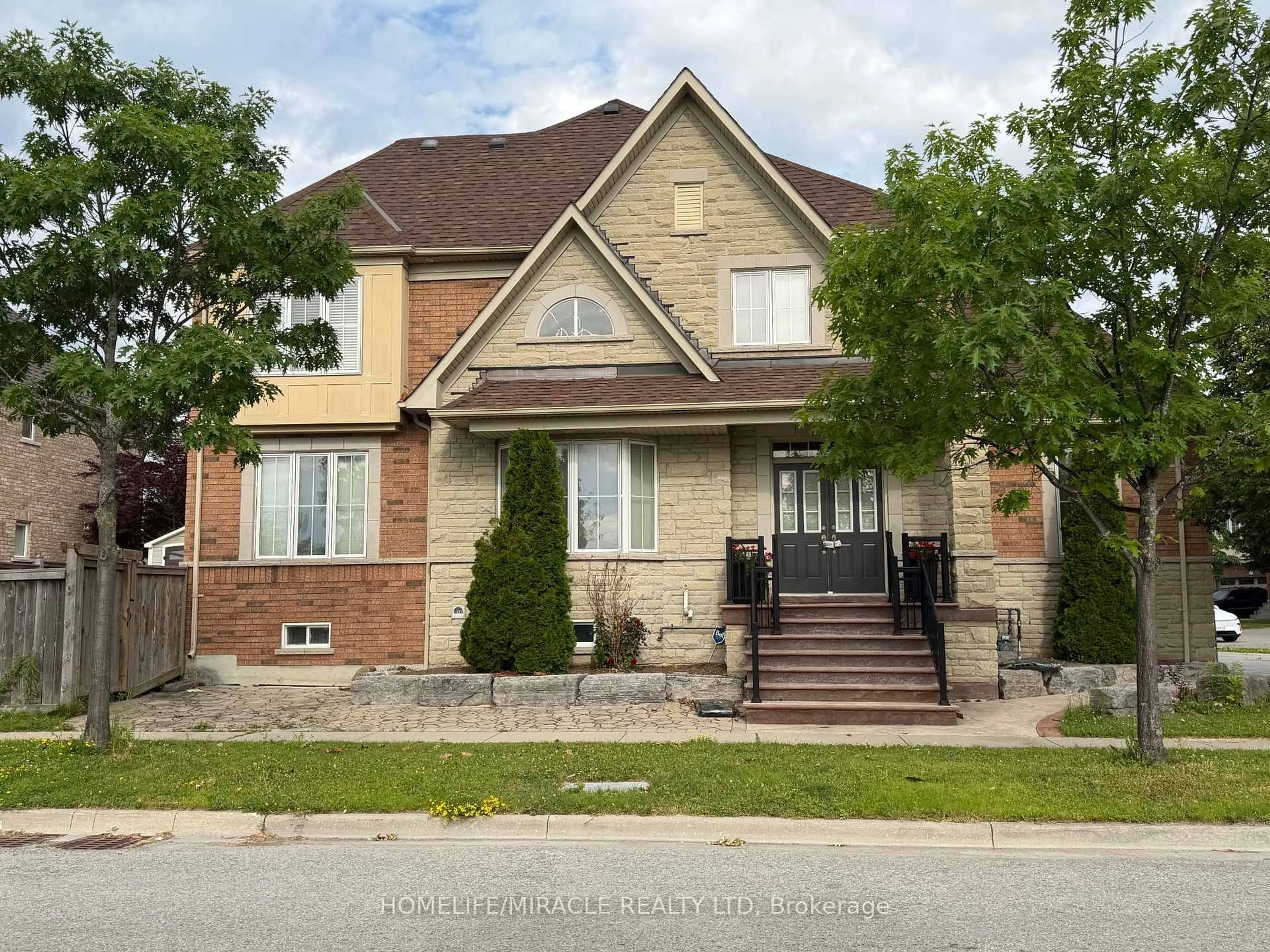 Home with brick exterior material, street for 18 Portelli Cres, Ajax Ontario L1Z 0C5