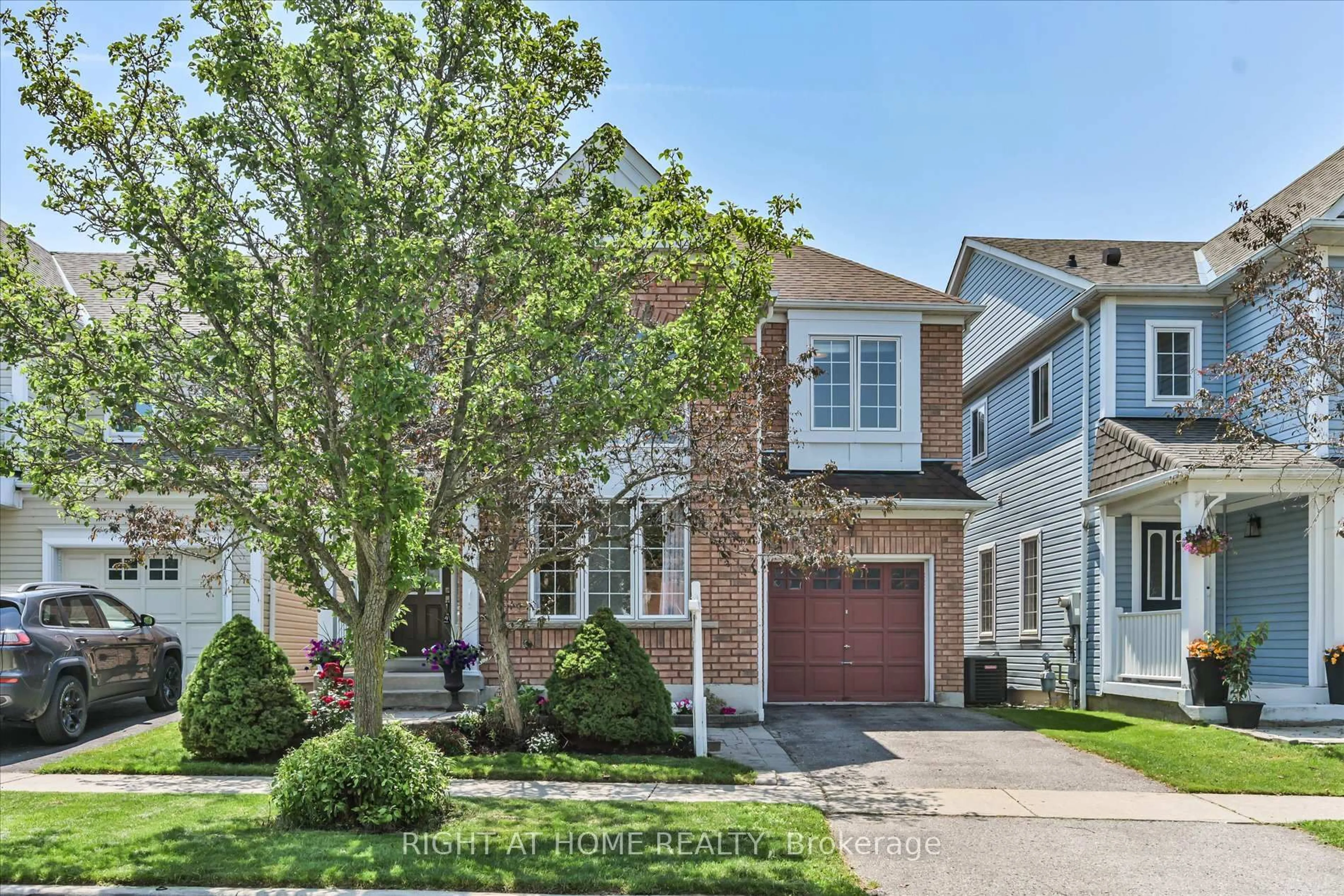 Home with brick exterior material, street for 94 Moynahan Cres, Ajax Ontario L1Z 1M4