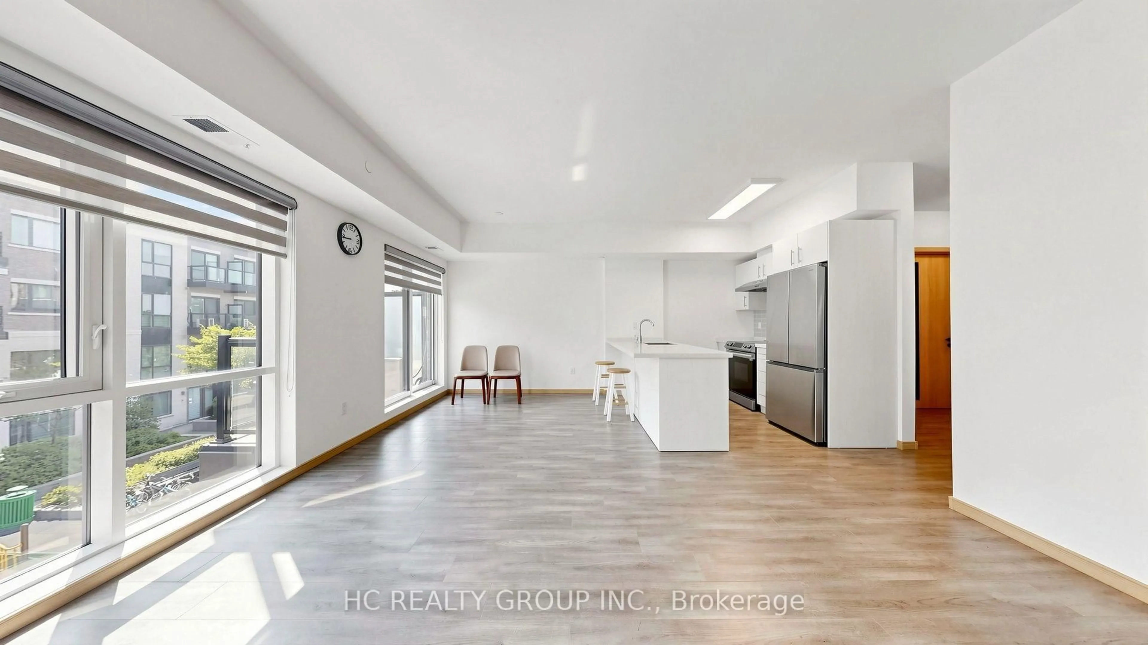 Open concept kitchen, unknown for 60 Morecambe Gate #C316, Toronto Ontario M1W 0A9