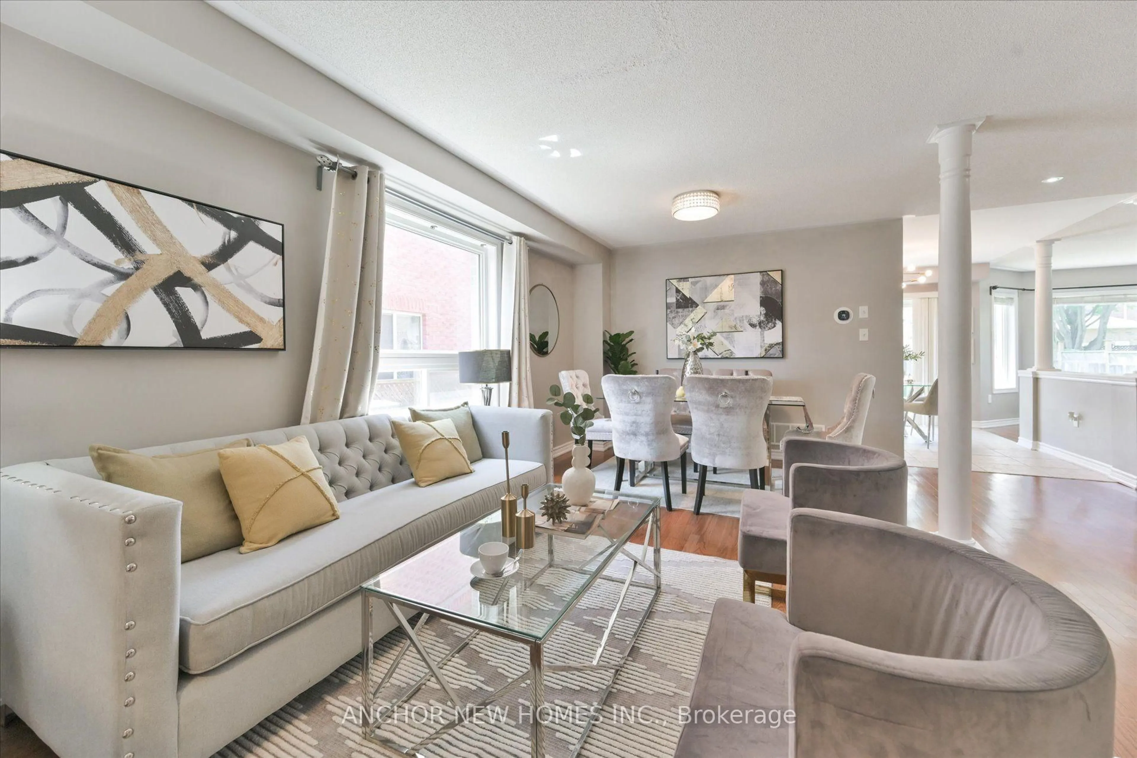 Living room with furniture, unknown for 134 Baycliffe Dr, Whitby Ontario L1P 1V5
