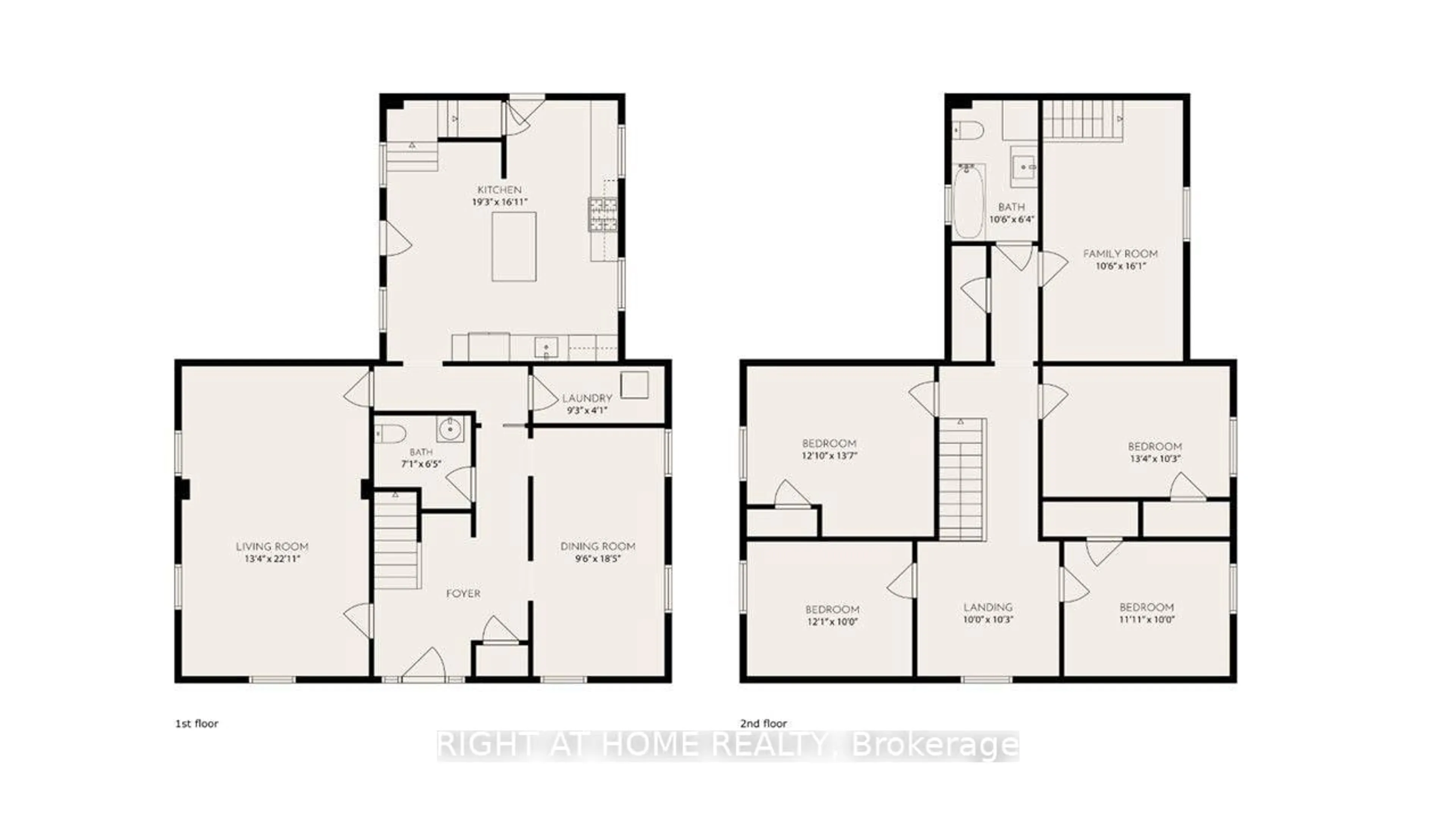 Floor plan for 354 Queen St, Scugog Ontario L9L 1J9
