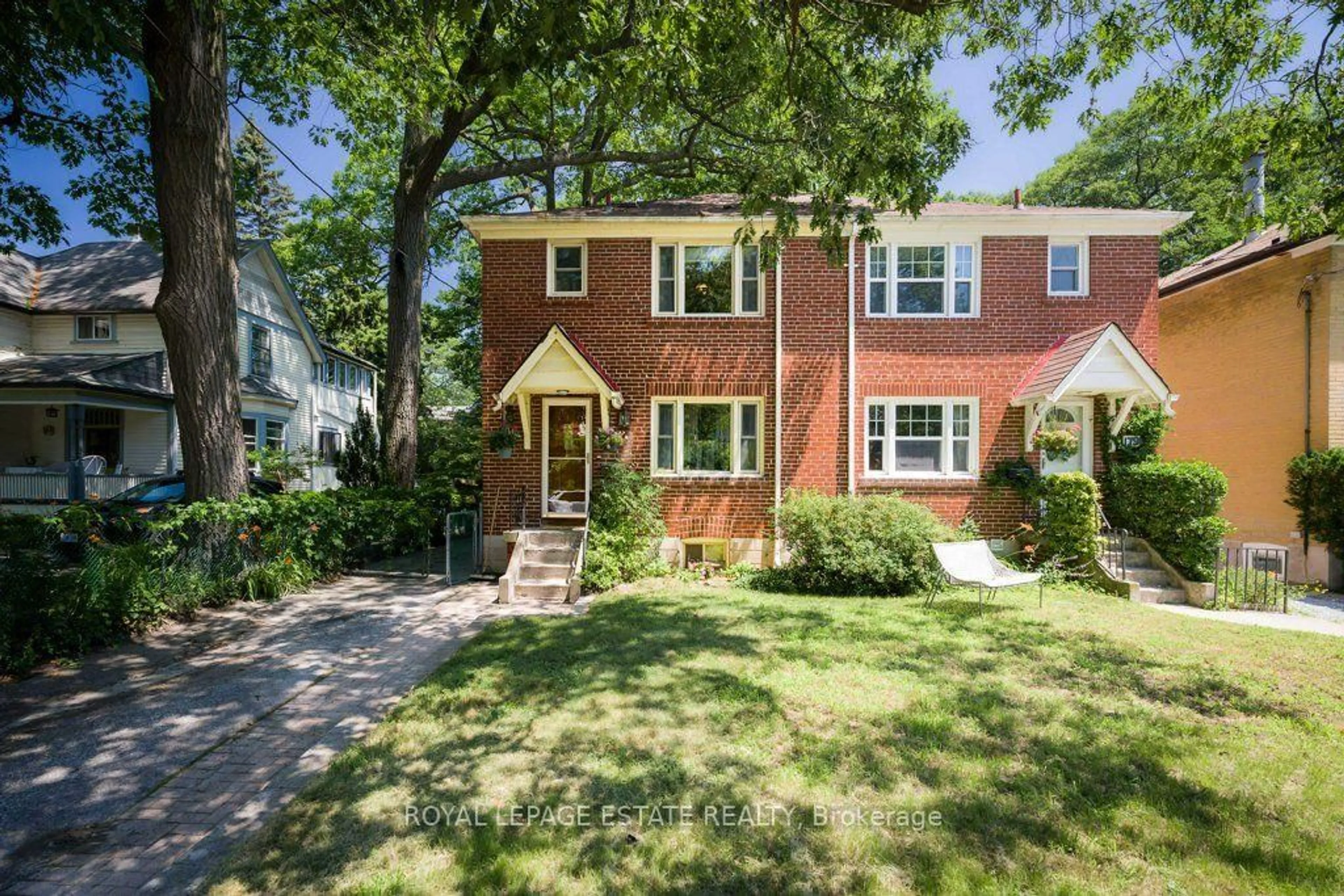 Home with brick exterior material, street for 181 Silver Birch Ave, Toronto Ontario M4E 3L3