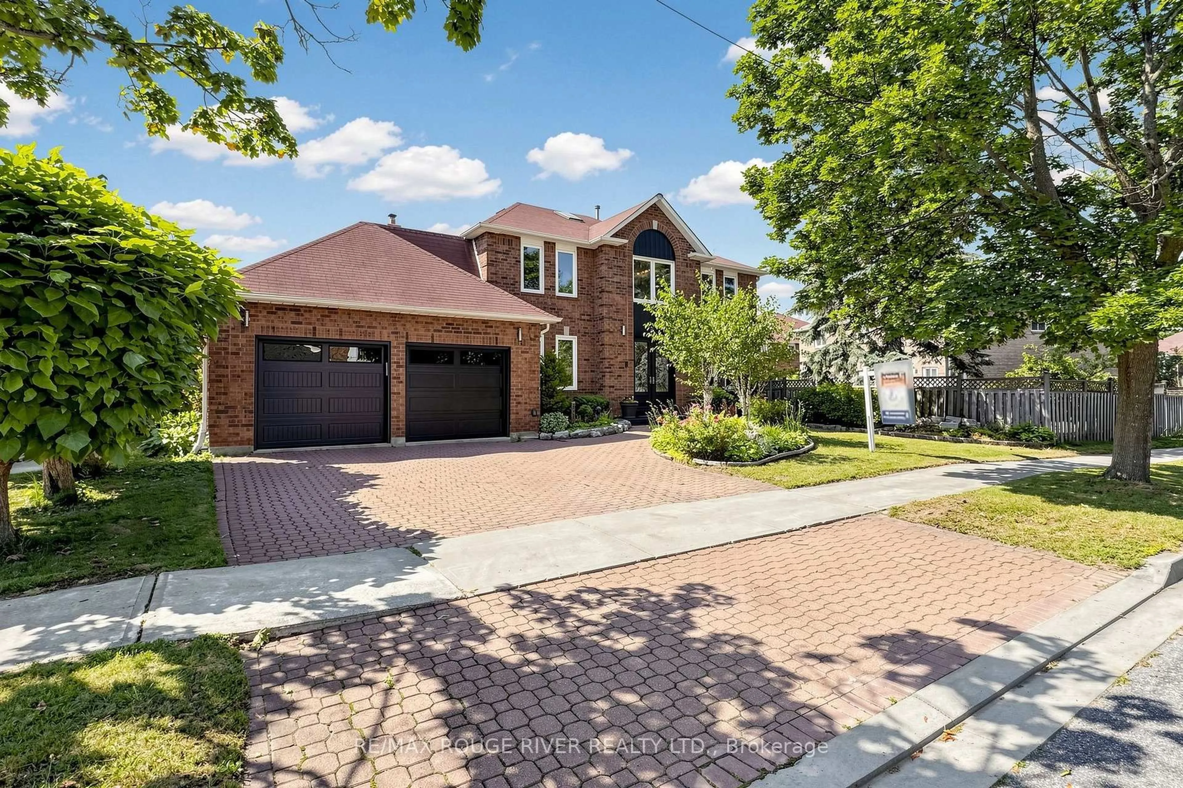 Home with brick exterior material, street for 4 Atrium Lane, Toronto Ontario M1B 4T3