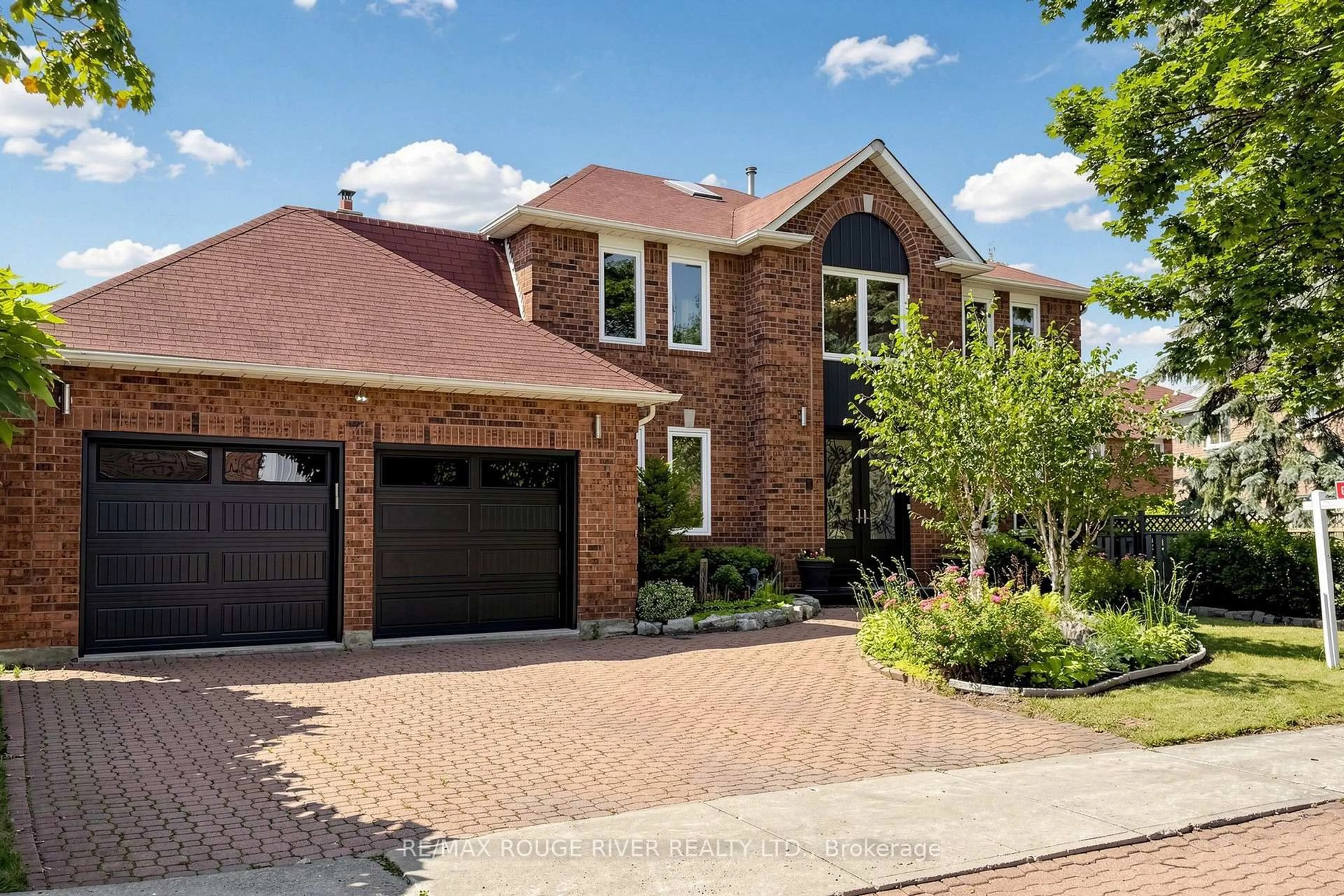 Home with brick exterior material, street for 4 Atrium Lane, Toronto Ontario M1B 4T3