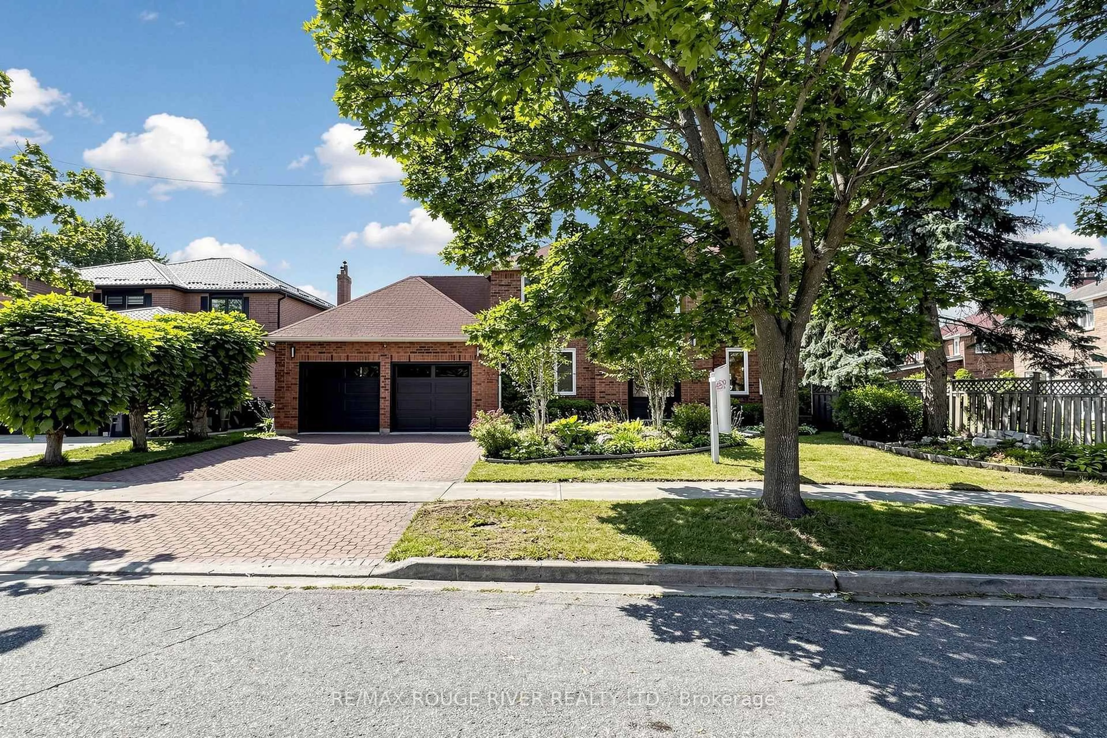 Home with brick exterior material, street for 4 Atrium Lane, Toronto Ontario M1B 4T3