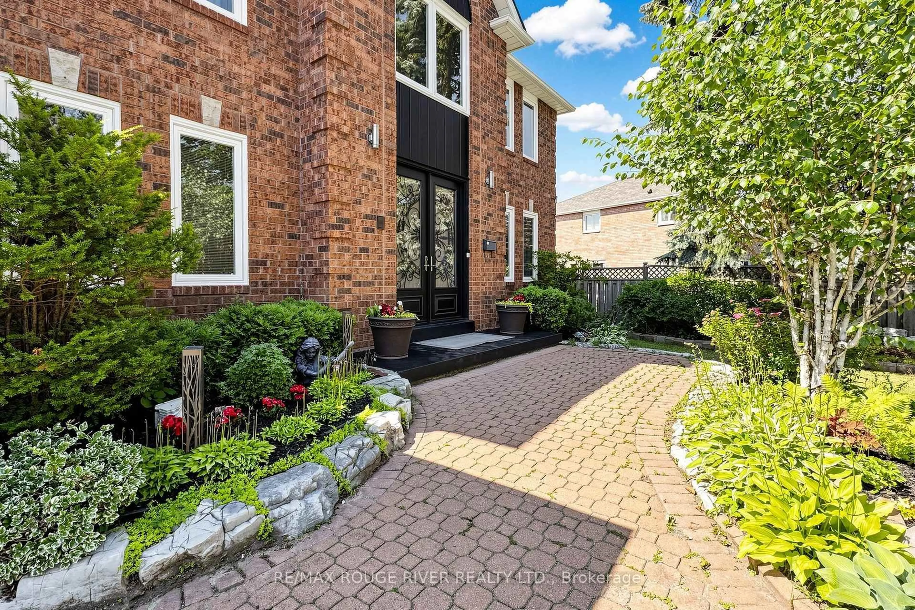 Home with brick exterior material, street for 4 Atrium Lane, Toronto Ontario M1B 4T3