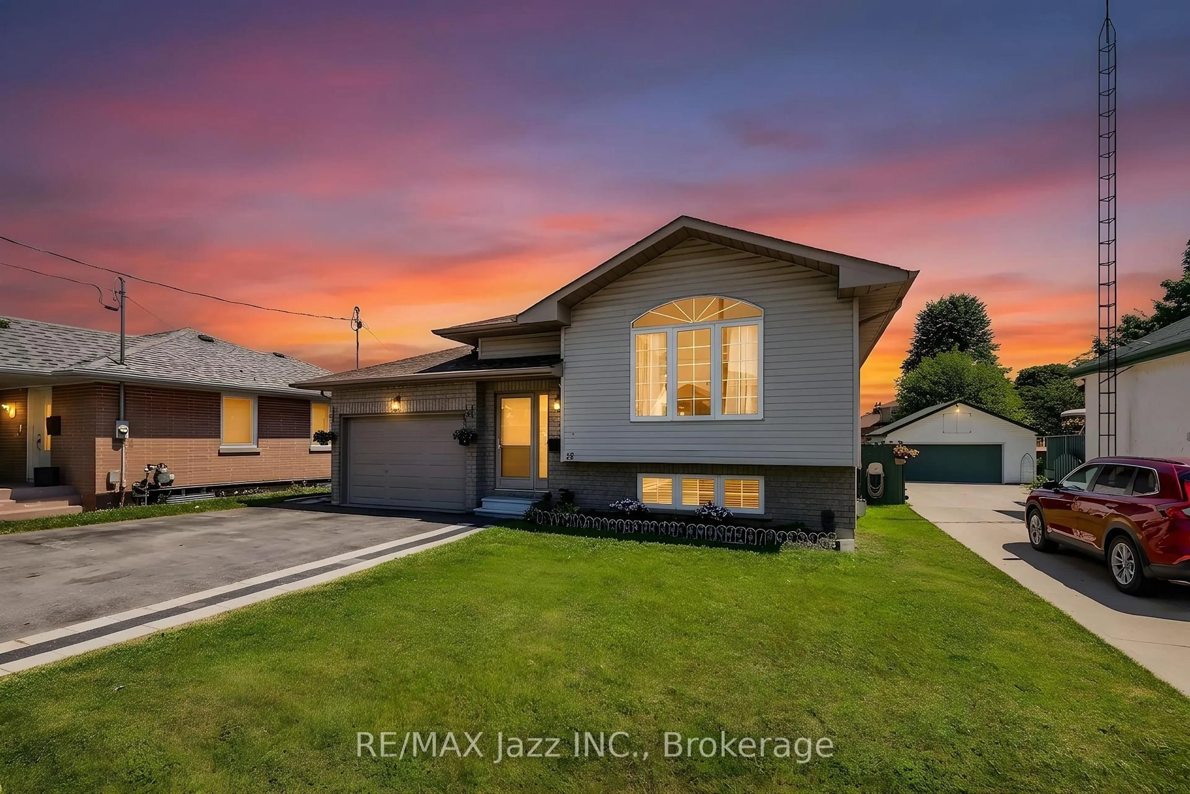 Home with brick exterior material, street for 15 Townline Rd, Clarington Ontario L1E 2J1