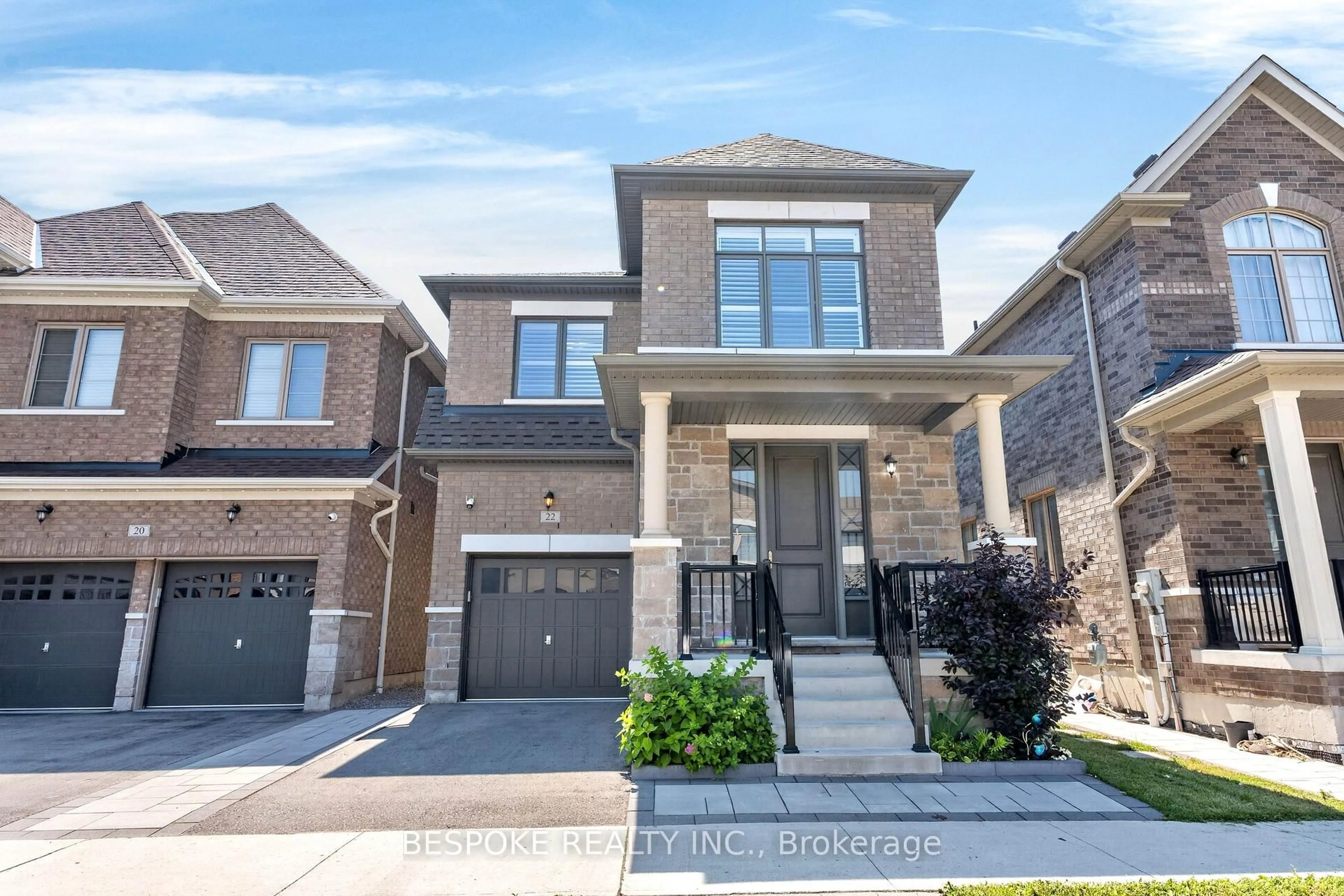 Home with brick exterior material, street for 22 Swordfish Dr, Whitby Ontario L1P 0K6