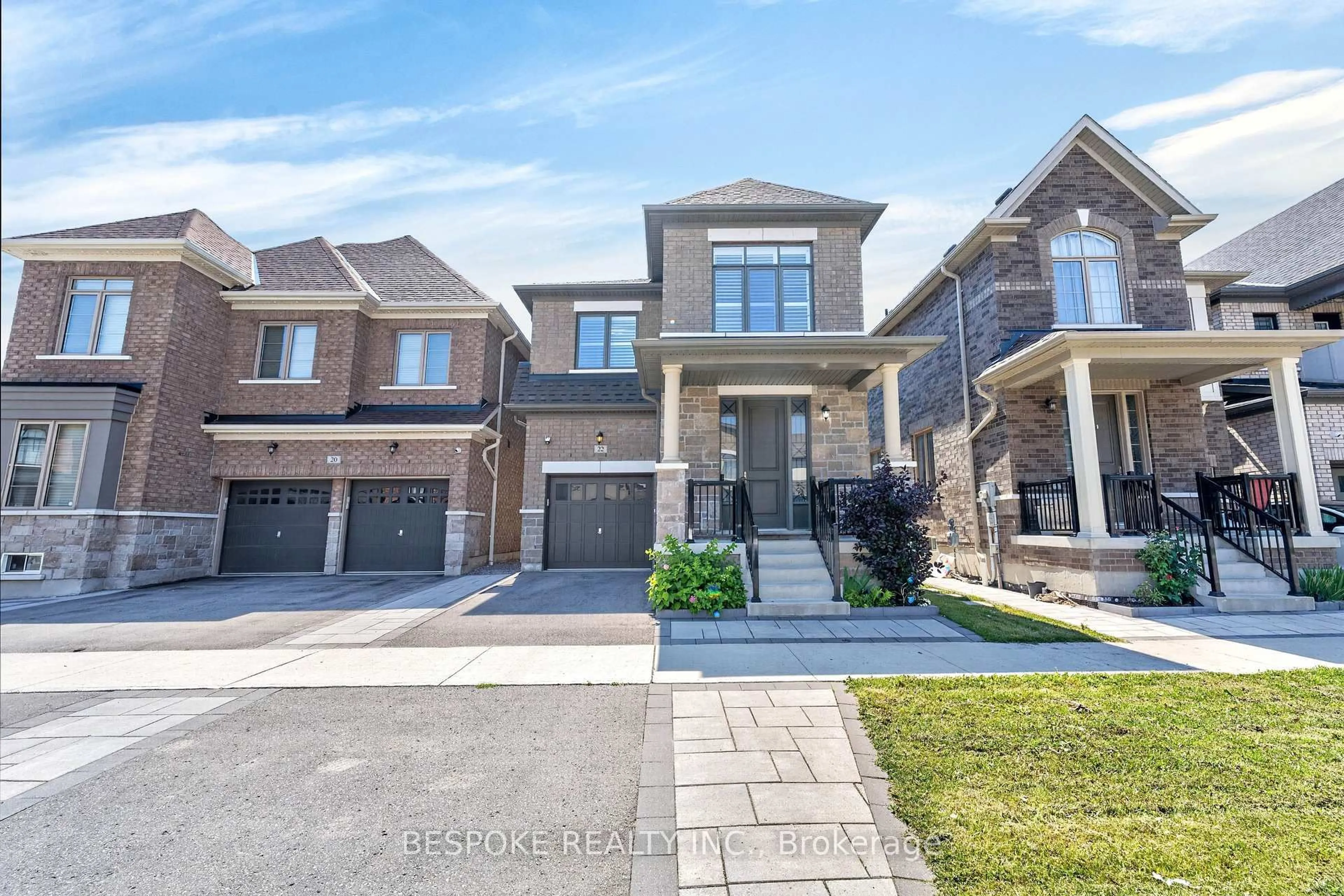 Home with brick exterior material, street for 22 Swordfish Dr, Whitby Ontario L1P 0K6
