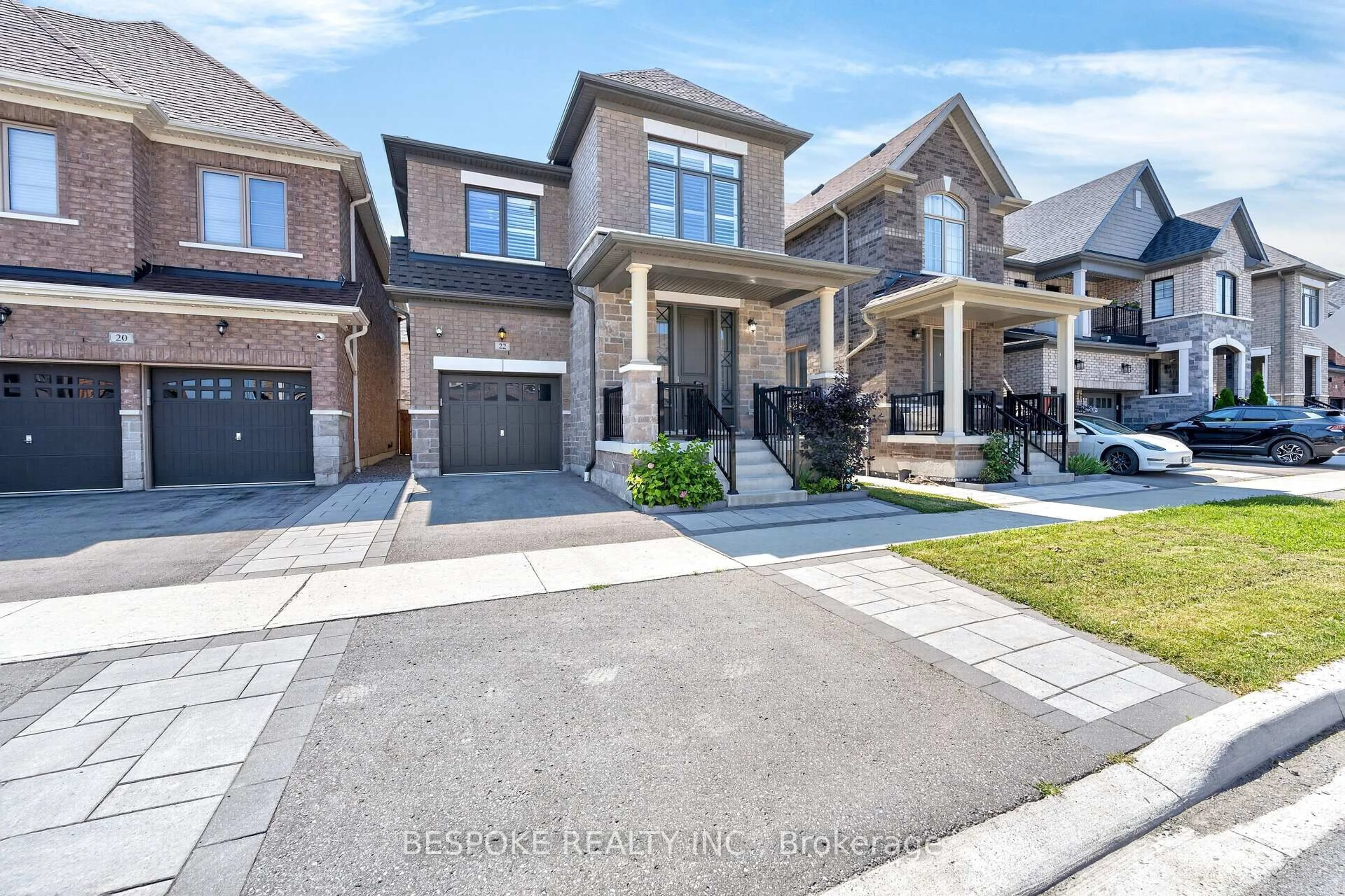 Home with brick exterior material, street for 22 Swordfish Dr, Whitby Ontario L1P 0K6