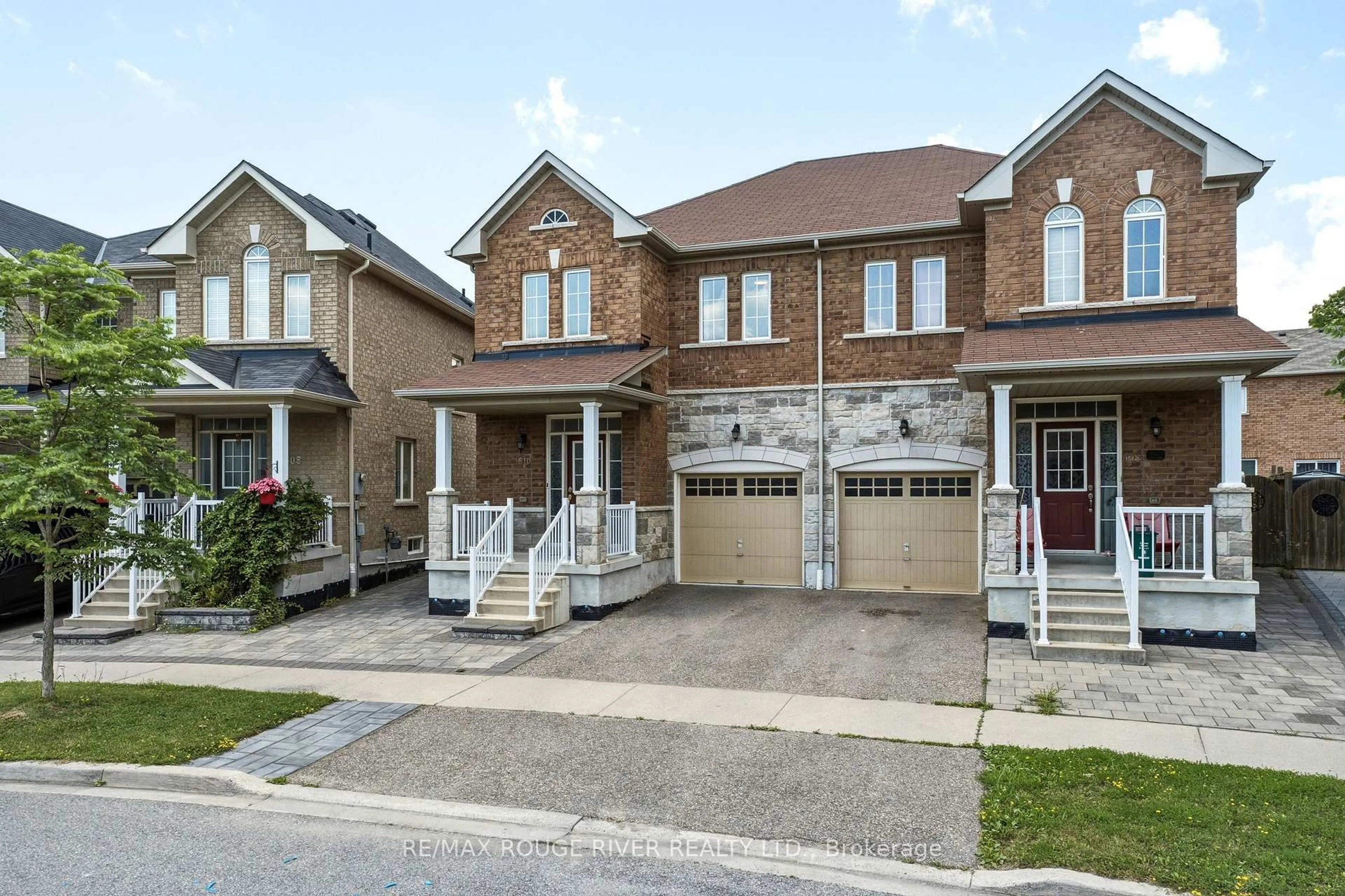 Home with brick exterior material, street for 1510 Bruny Ave, Pickering Ontario L1X 0C6
