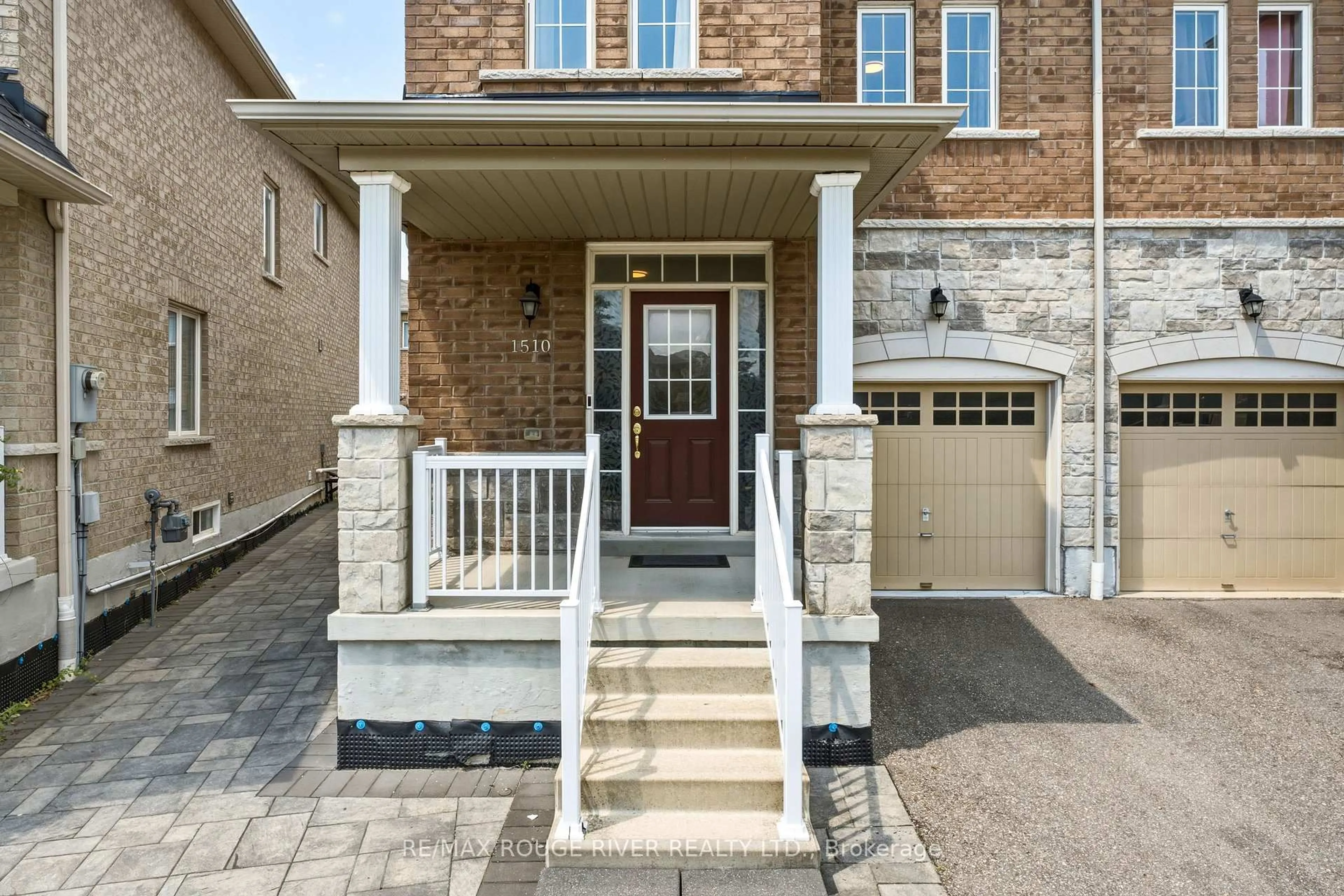 Home with brick exterior material, street for 1510 Bruny Ave, Pickering Ontario L1X 0C6