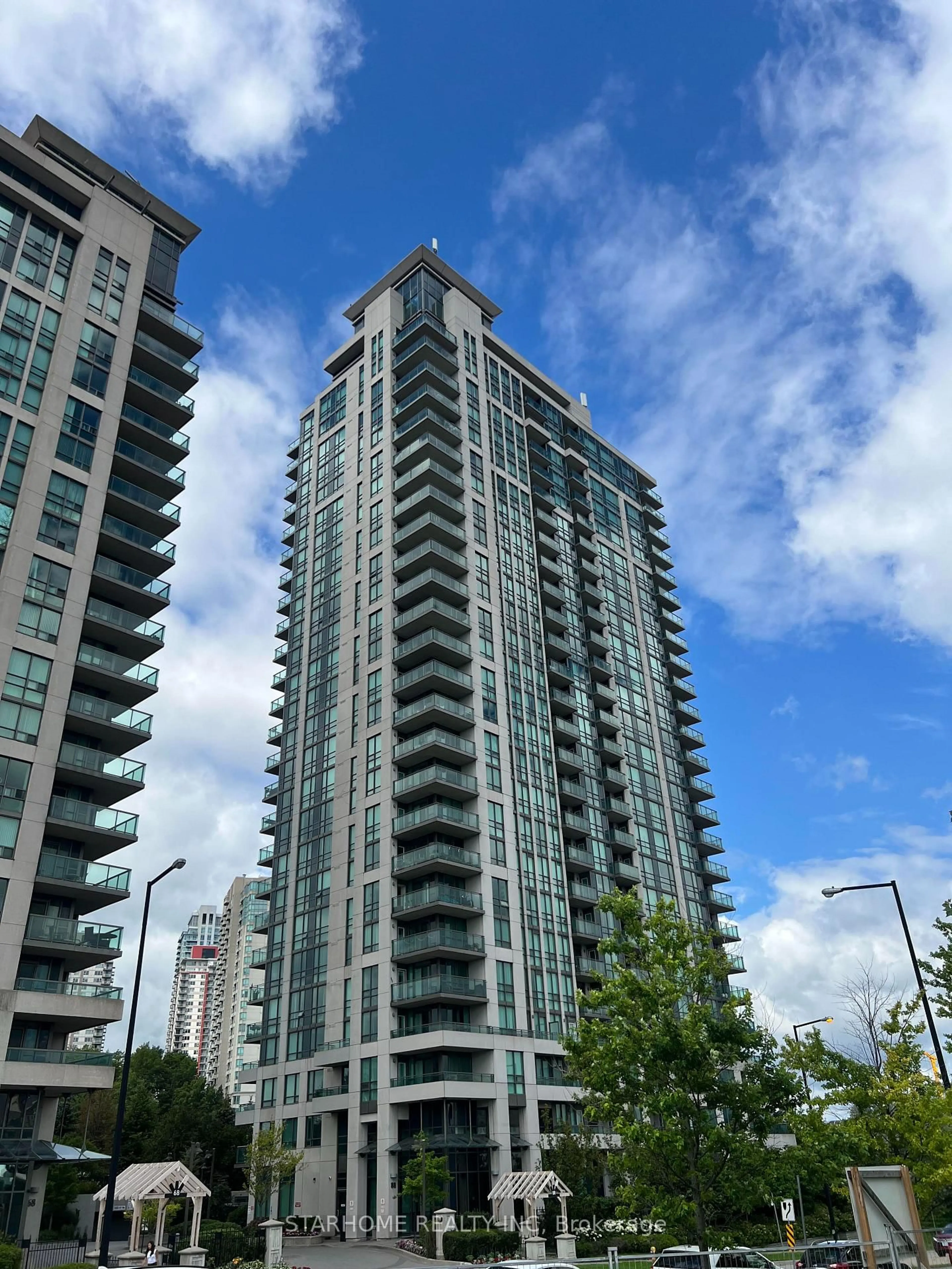 A pic from outside/outdoor area/front of a property/back of a property/a pic from drone, unknown for 88 Grangeway Ave #1207, Toronto Ontario M1H 0A2