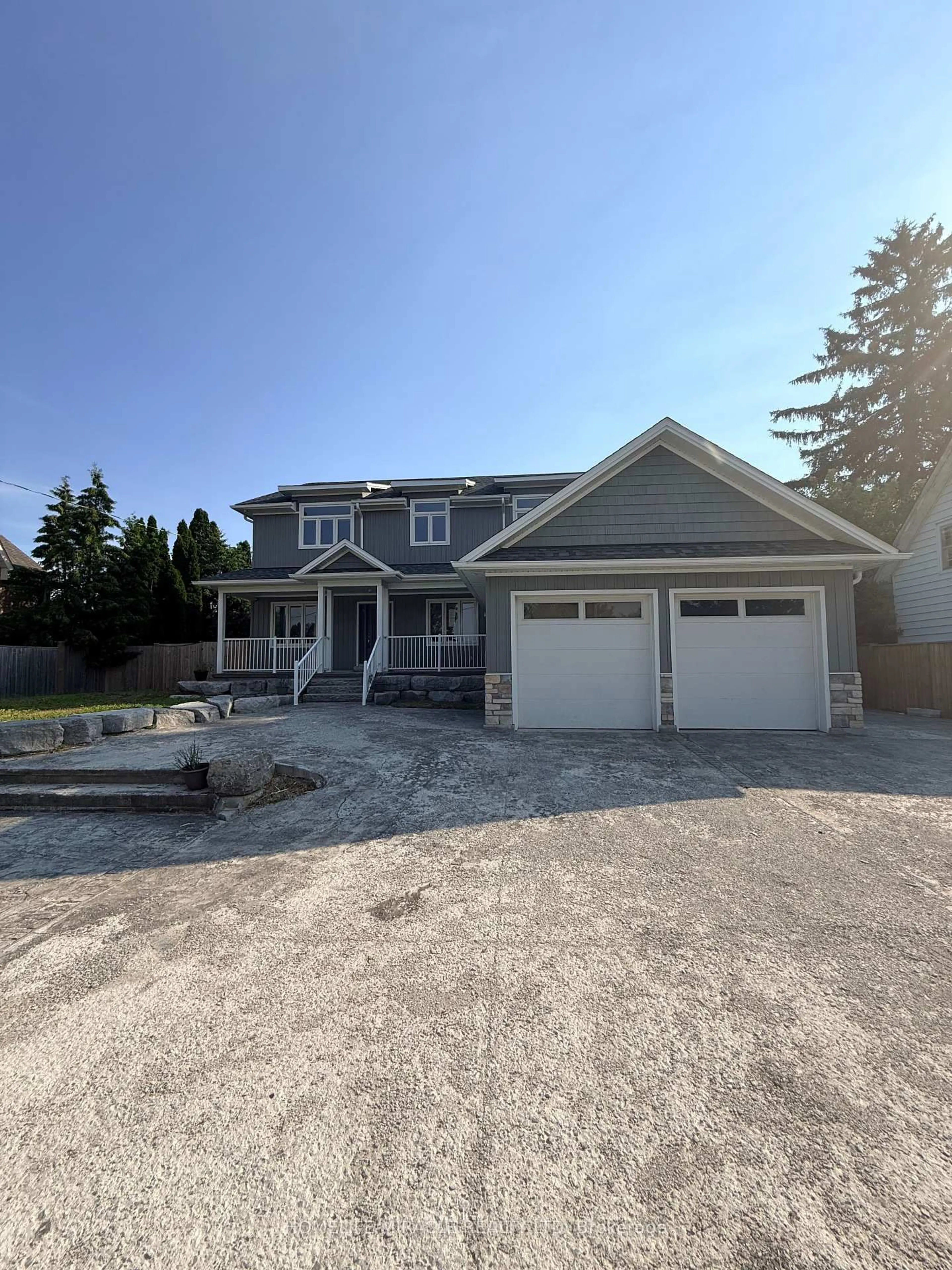 Home with vinyl exterior material, street for 5277 Old Scugog Rd, Clarington Ontario L0B 1J0