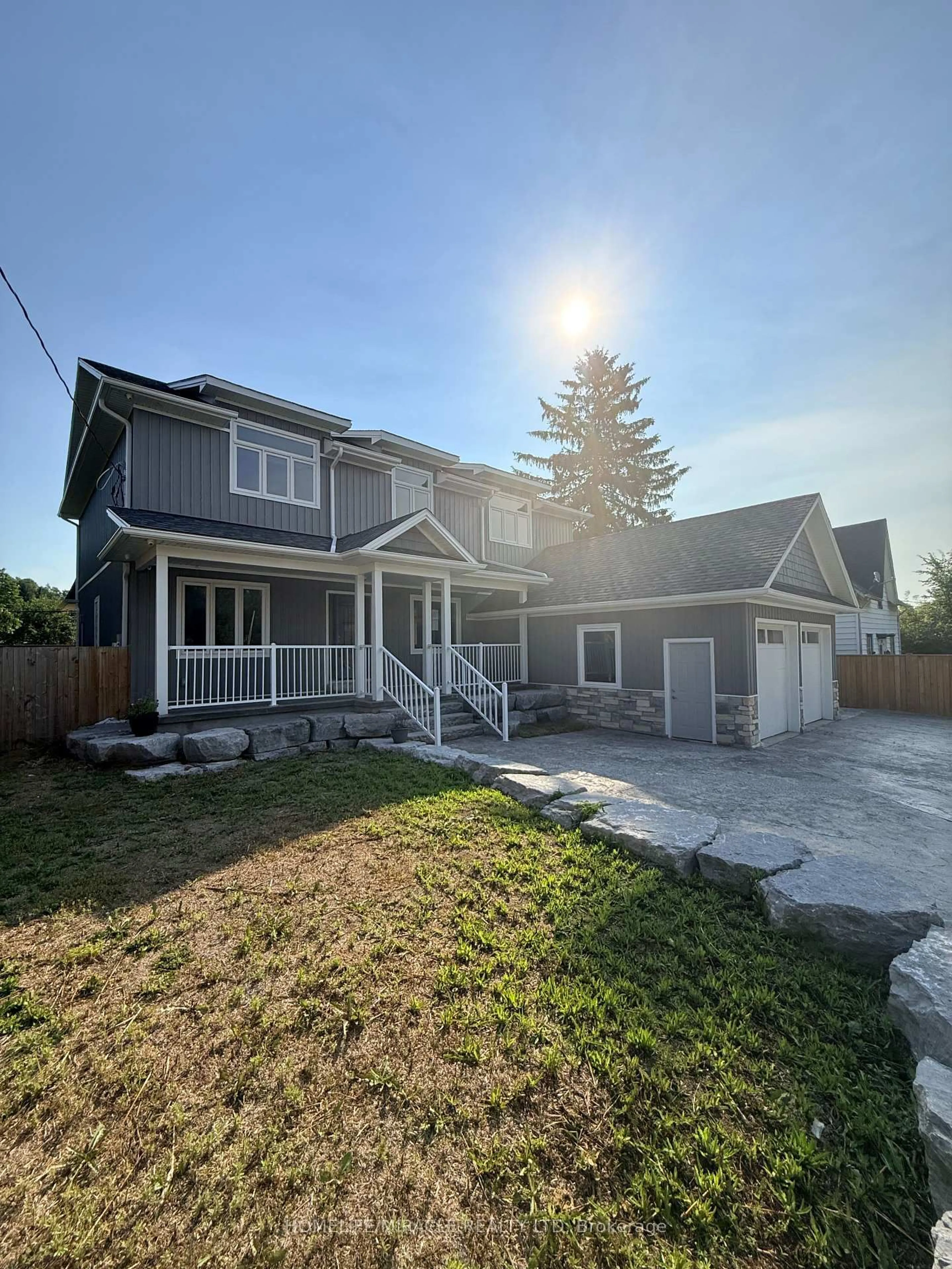 Home with vinyl exterior material, street for 5277 Old Scugog Rd, Clarington Ontario L0B 1J0