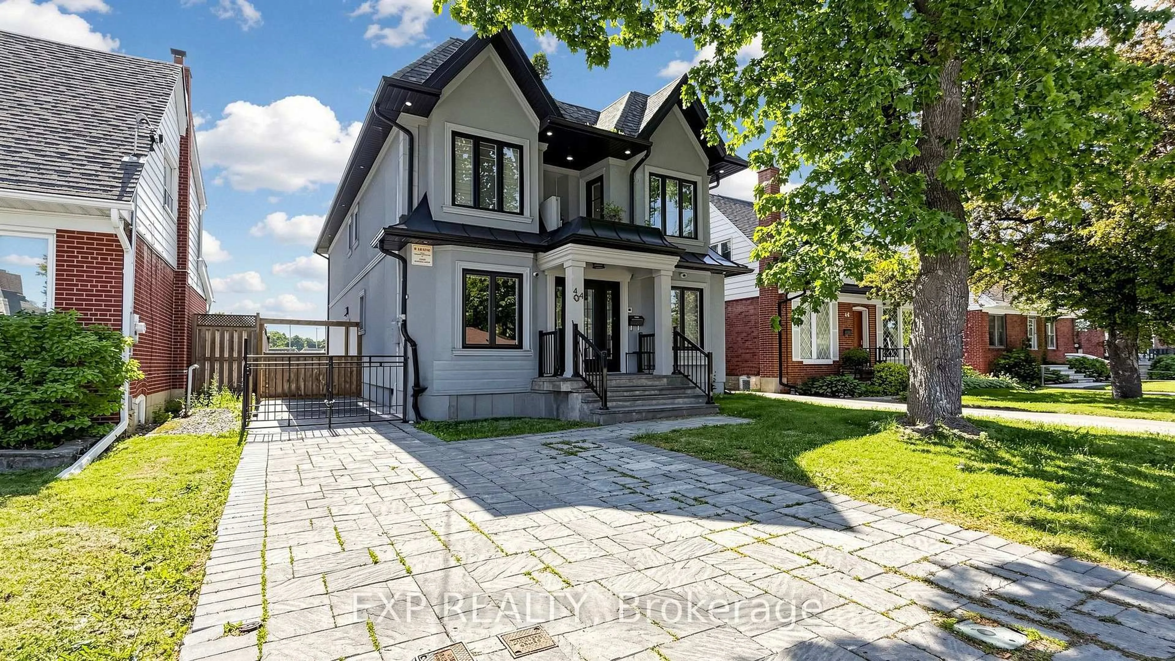 Home with brick exterior material, street for 44 Tower Dr, Toronto Ontario M1R 3N9