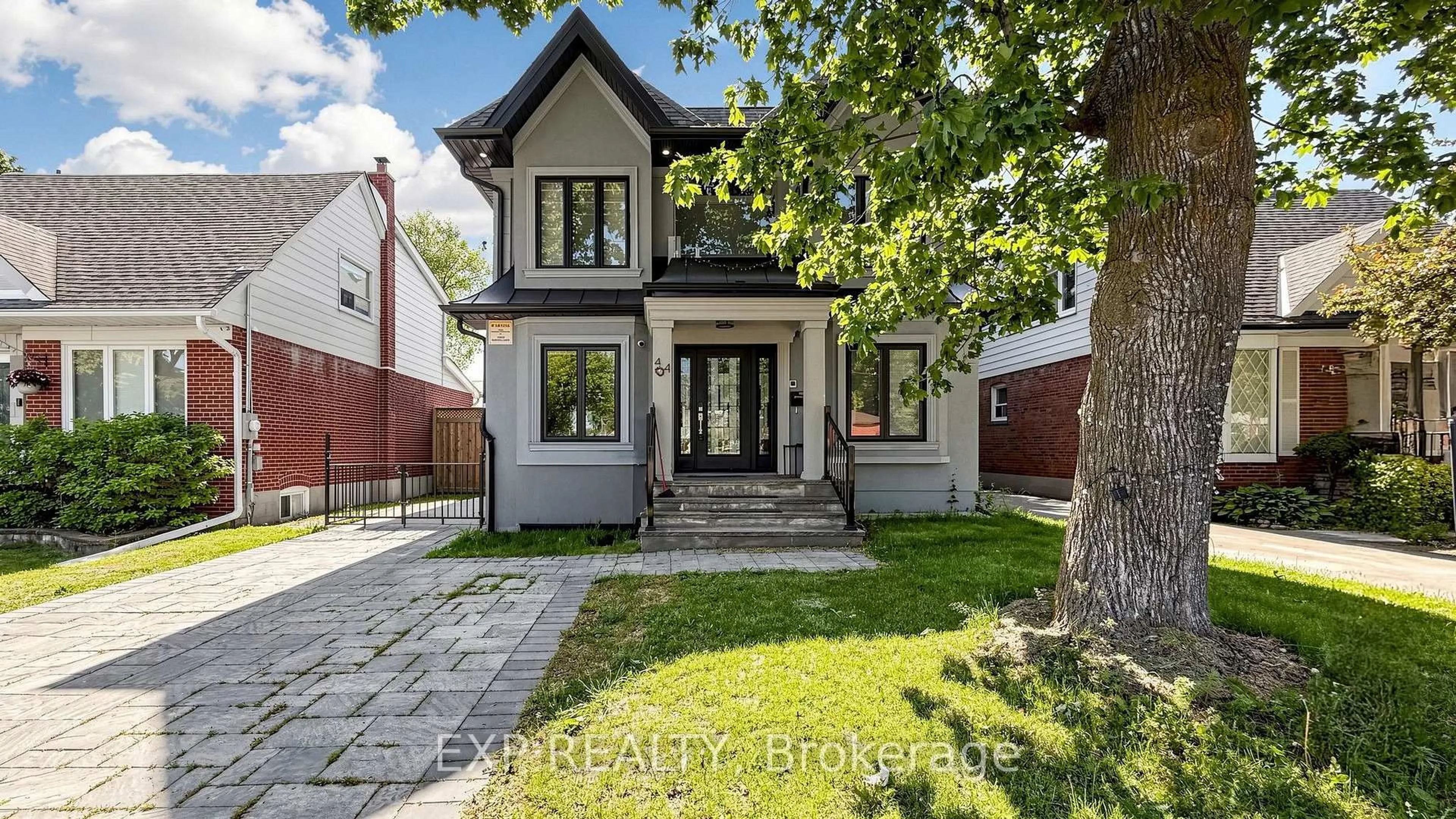 Home with brick exterior material, street for 44 Tower Dr, Toronto Ontario M1R 3N9