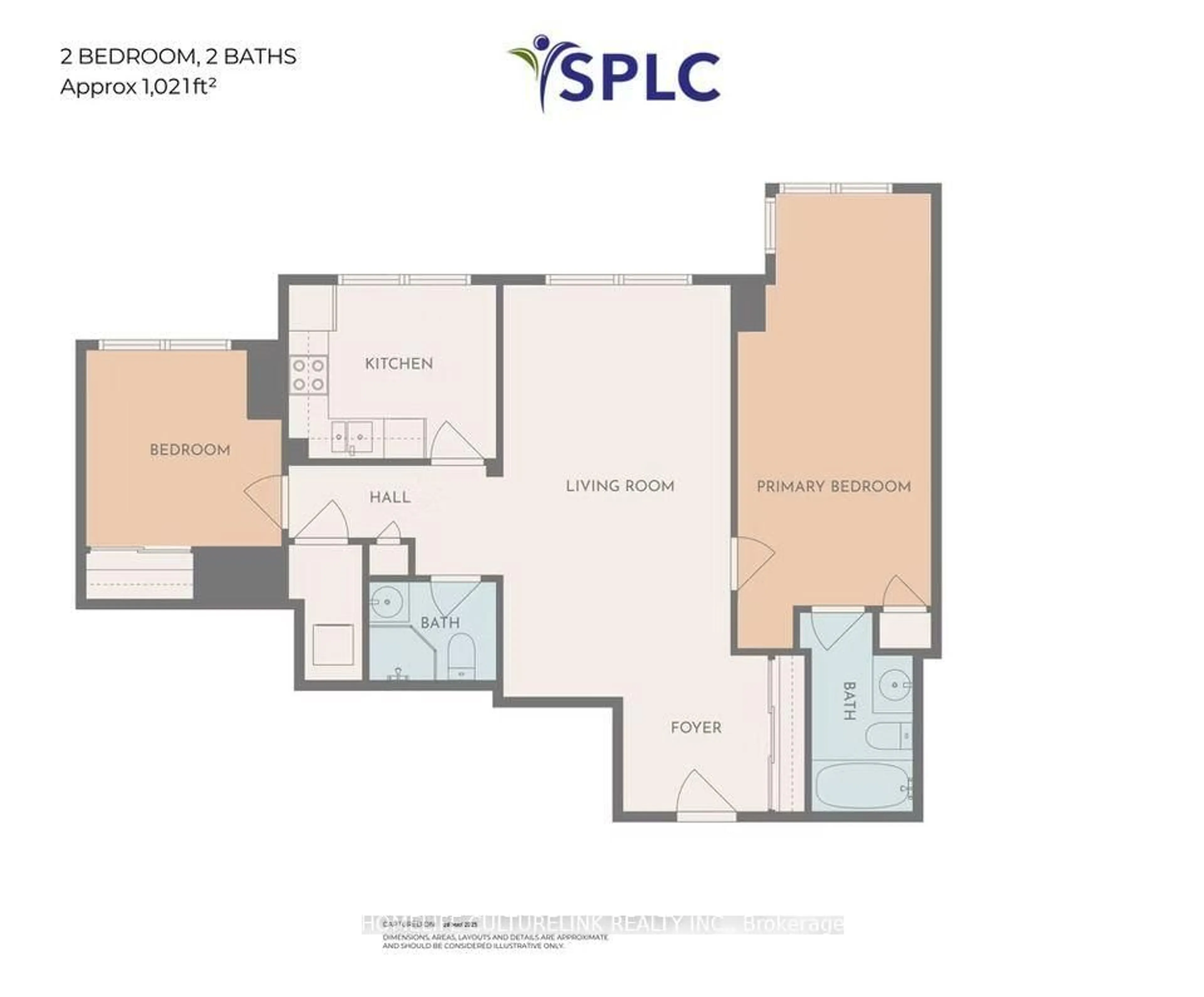 Floor plan for 2800 Warden Ave #604, Toronto Ontario M1W 3Z6
