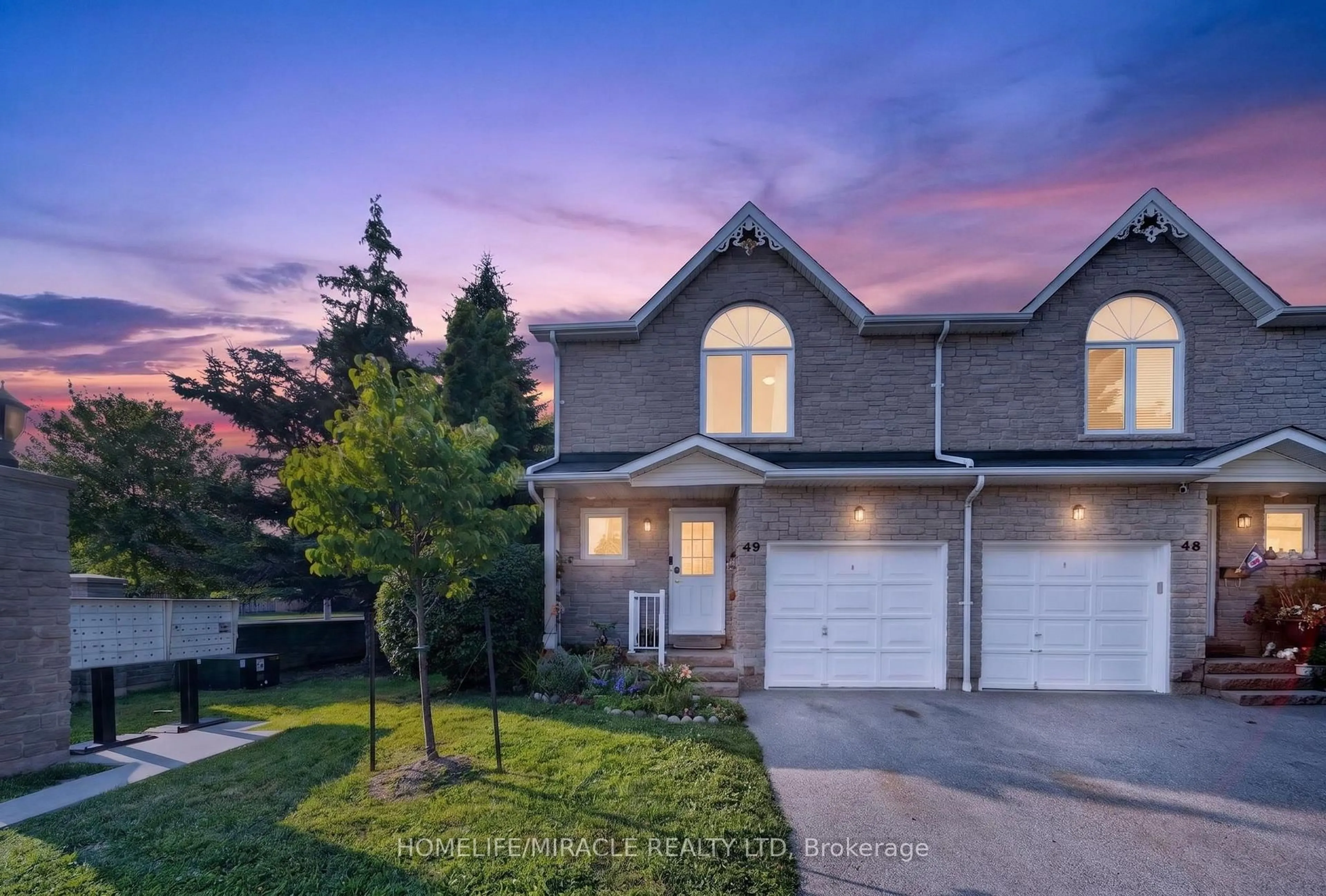 A pic from outside/outdoor area/front of a property/back of a property/a pic from drone, street for 1345 Altona Rd #49, Pickering Ontario L1V 6Y9