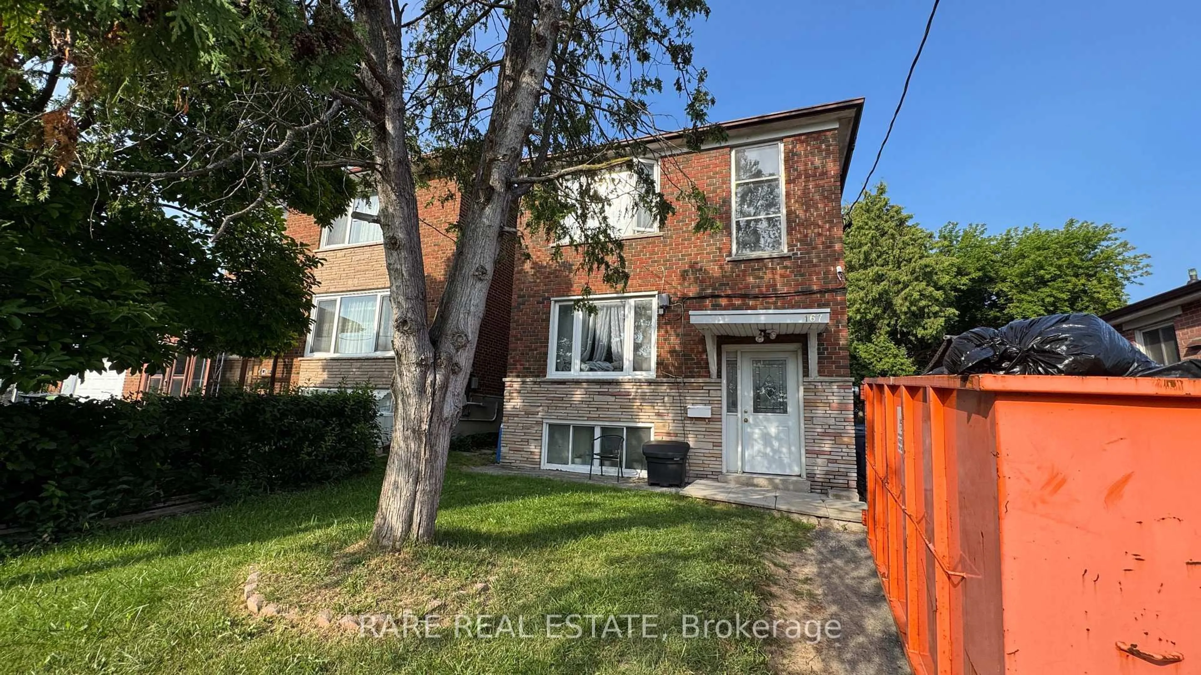Home with brick exterior material, street for 167 Magnolia Ave, Toronto Ontario M1K 3K7