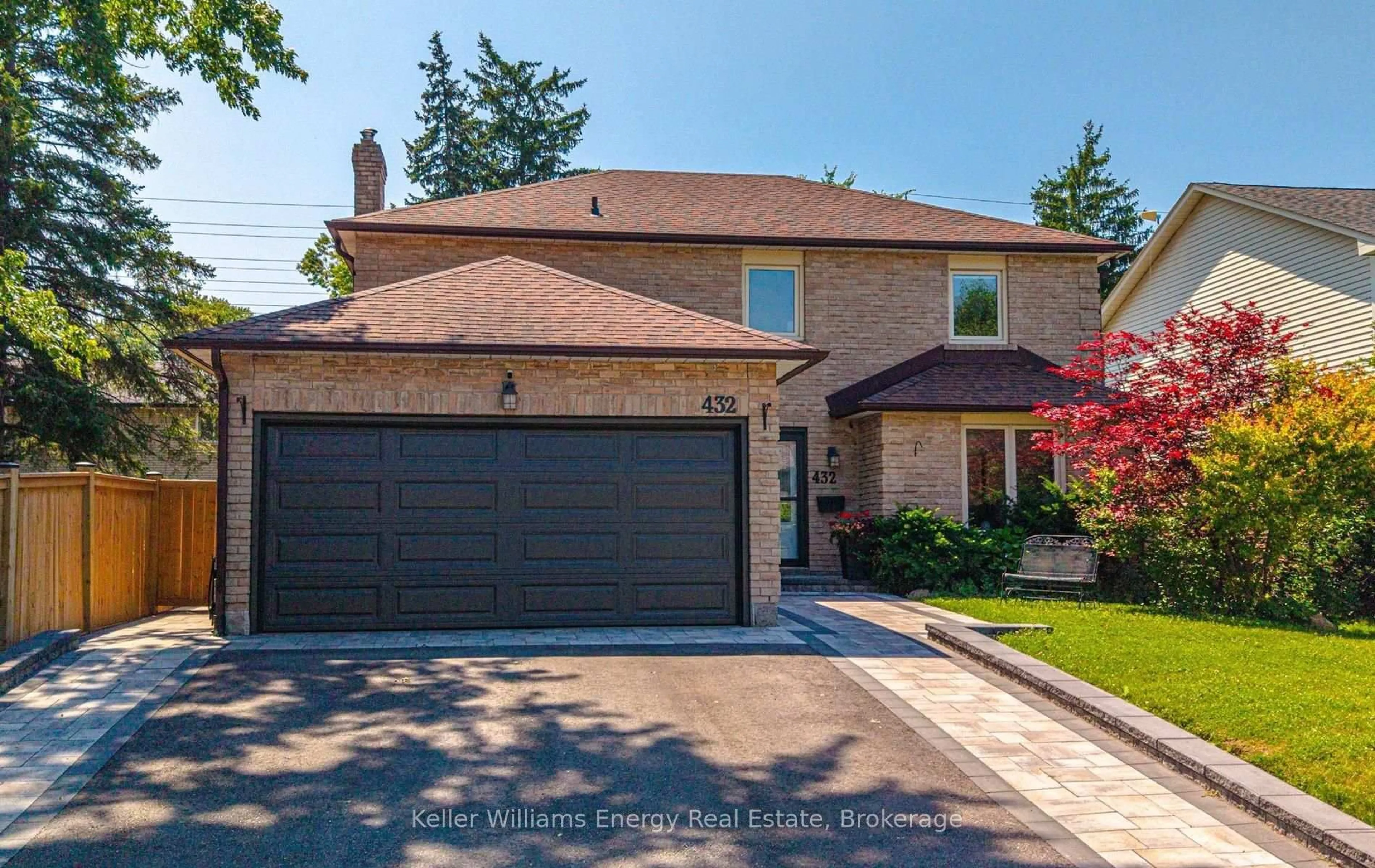Home with brick exterior material, street for 432 Prince Of Wales Dr, Whitby Ontario L1N 6M9