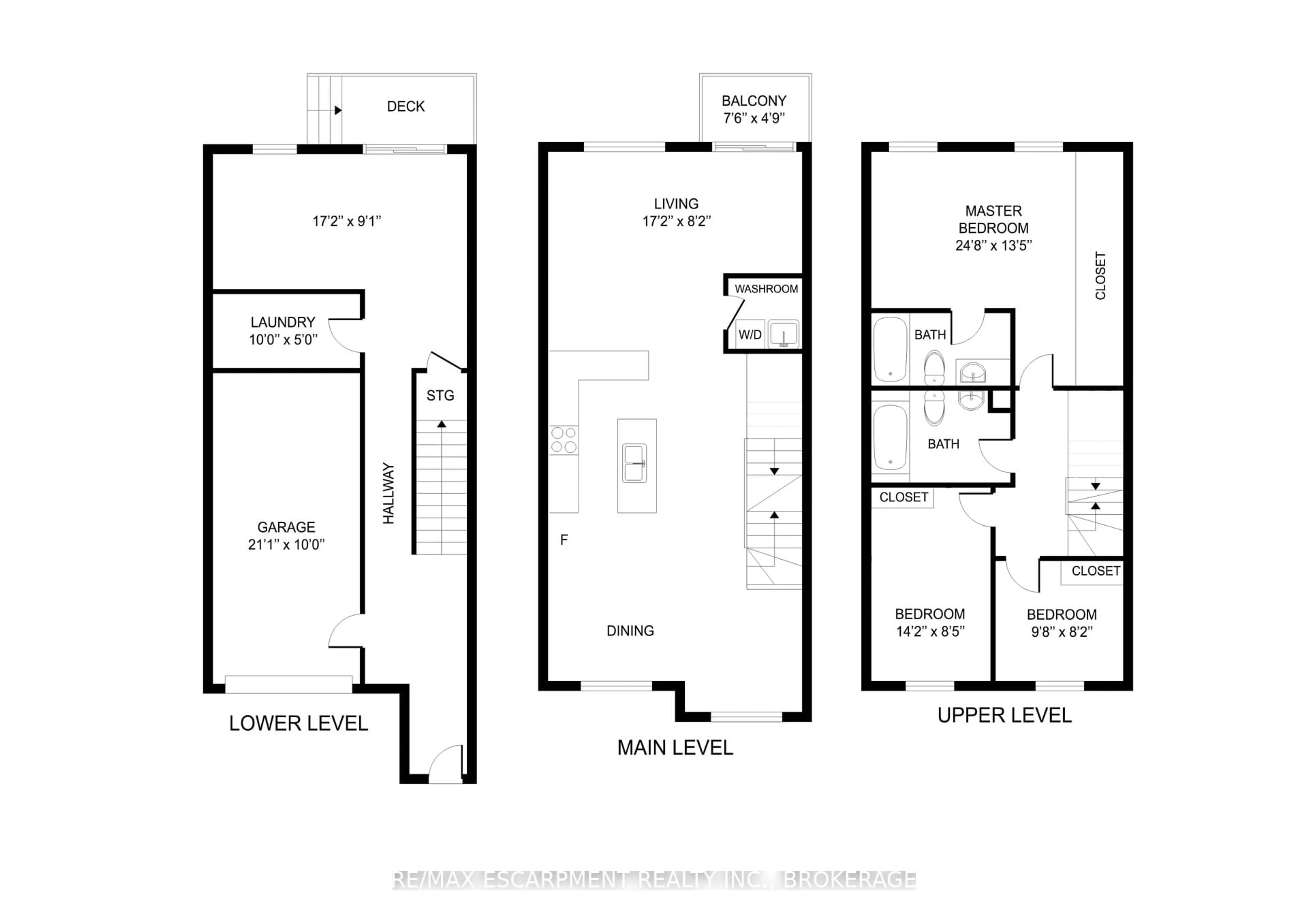 Floor plan for 31 Pegler St, Ajax Ontario L1S 7M3
