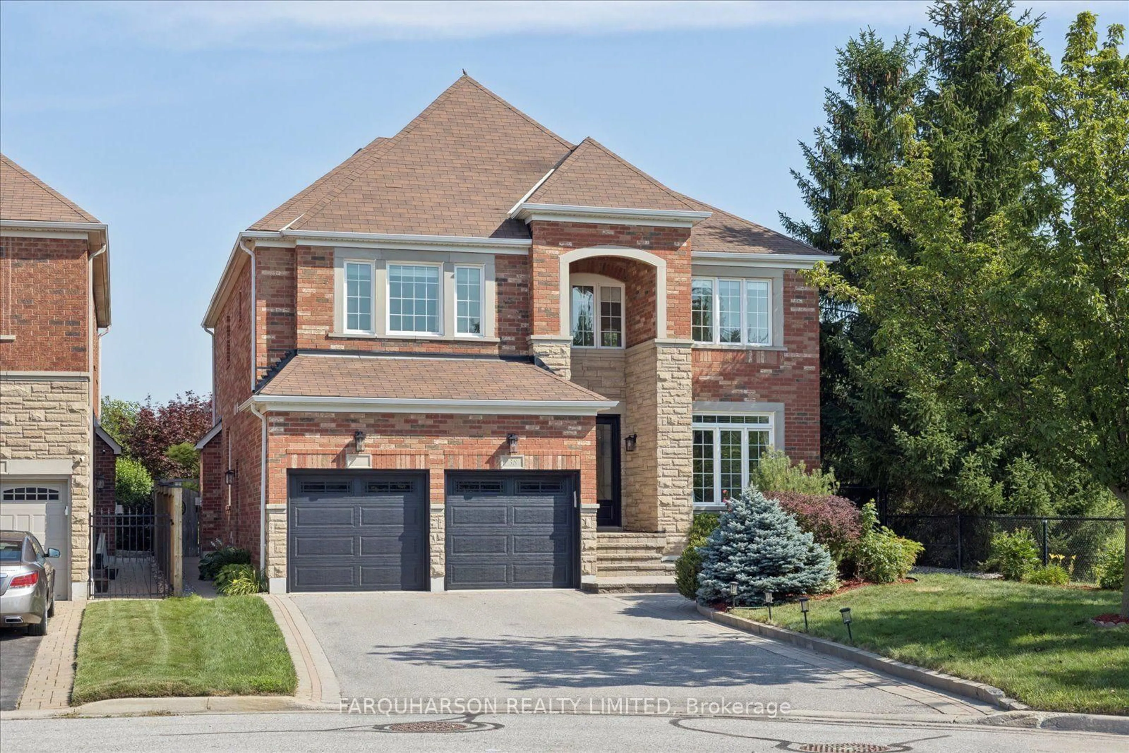 Home with brick exterior material, street for 38 Keiffer Crt, Whitby Ontario L1P 0A9