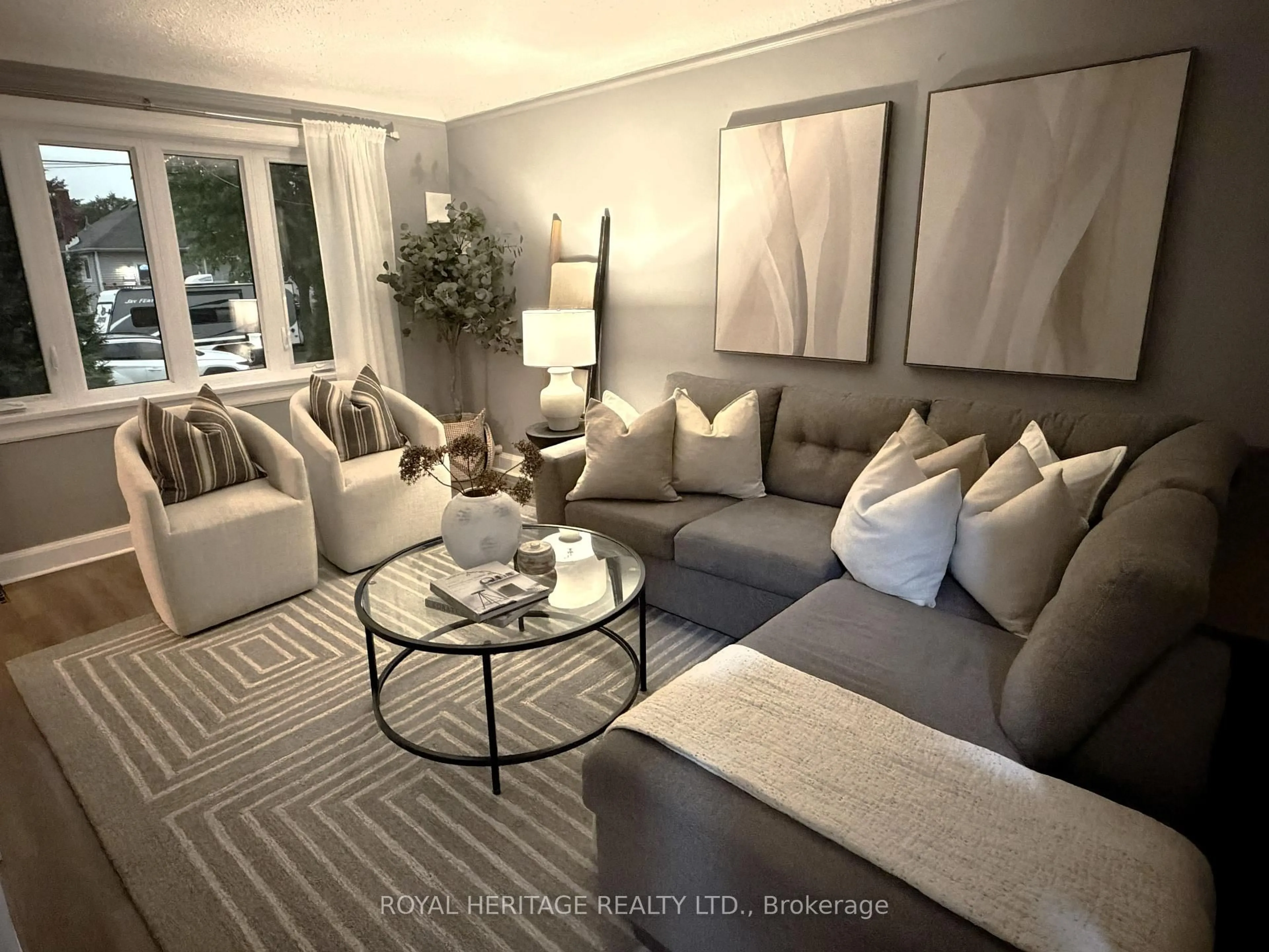 Living room with furniture, unknown for 221 Hibbert Ave, Oshawa Ontario L1J 1V4