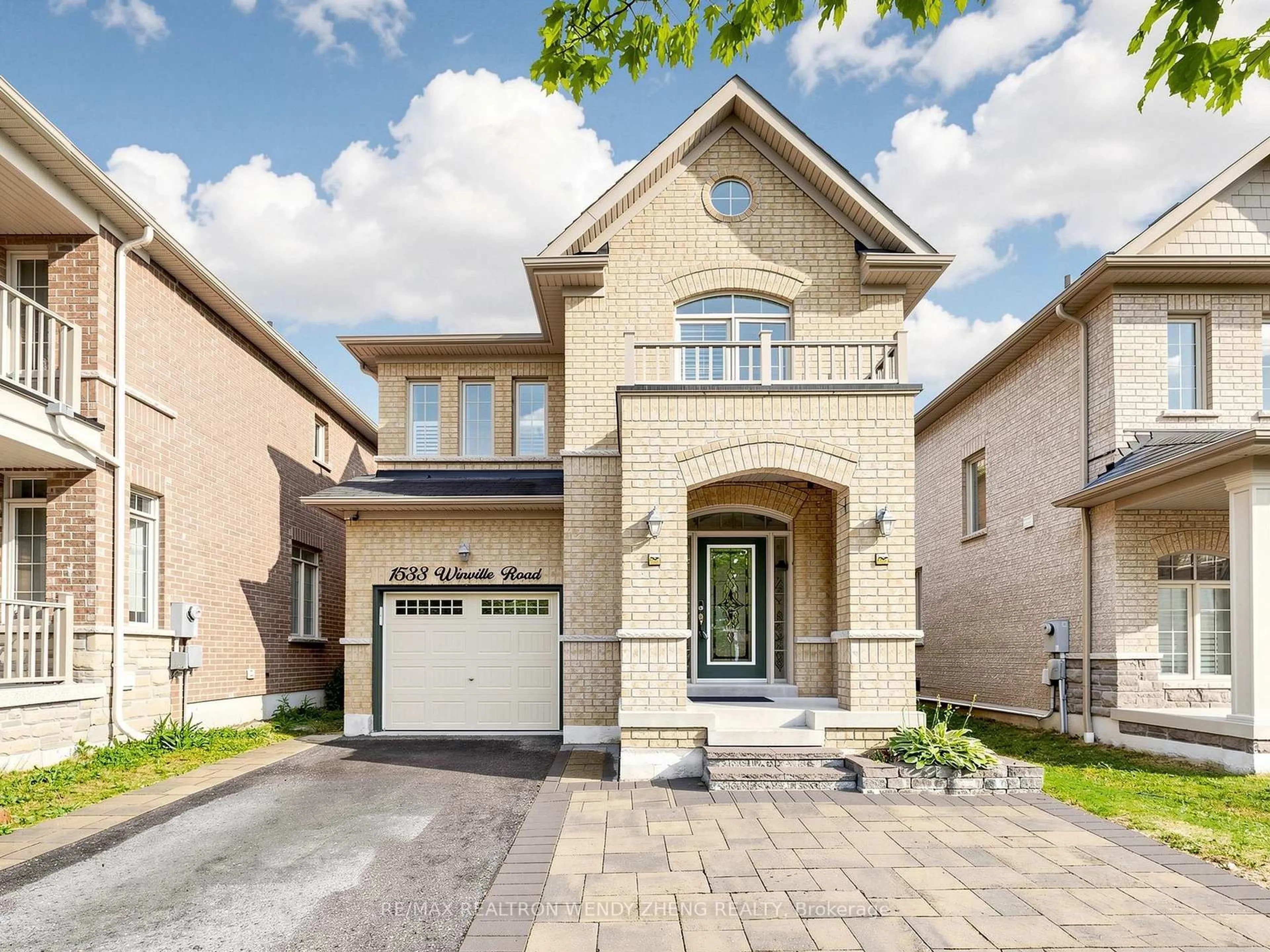 Home with brick exterior material, street for 1533 Winville Rd, Pickering Ontario L1X 0B8