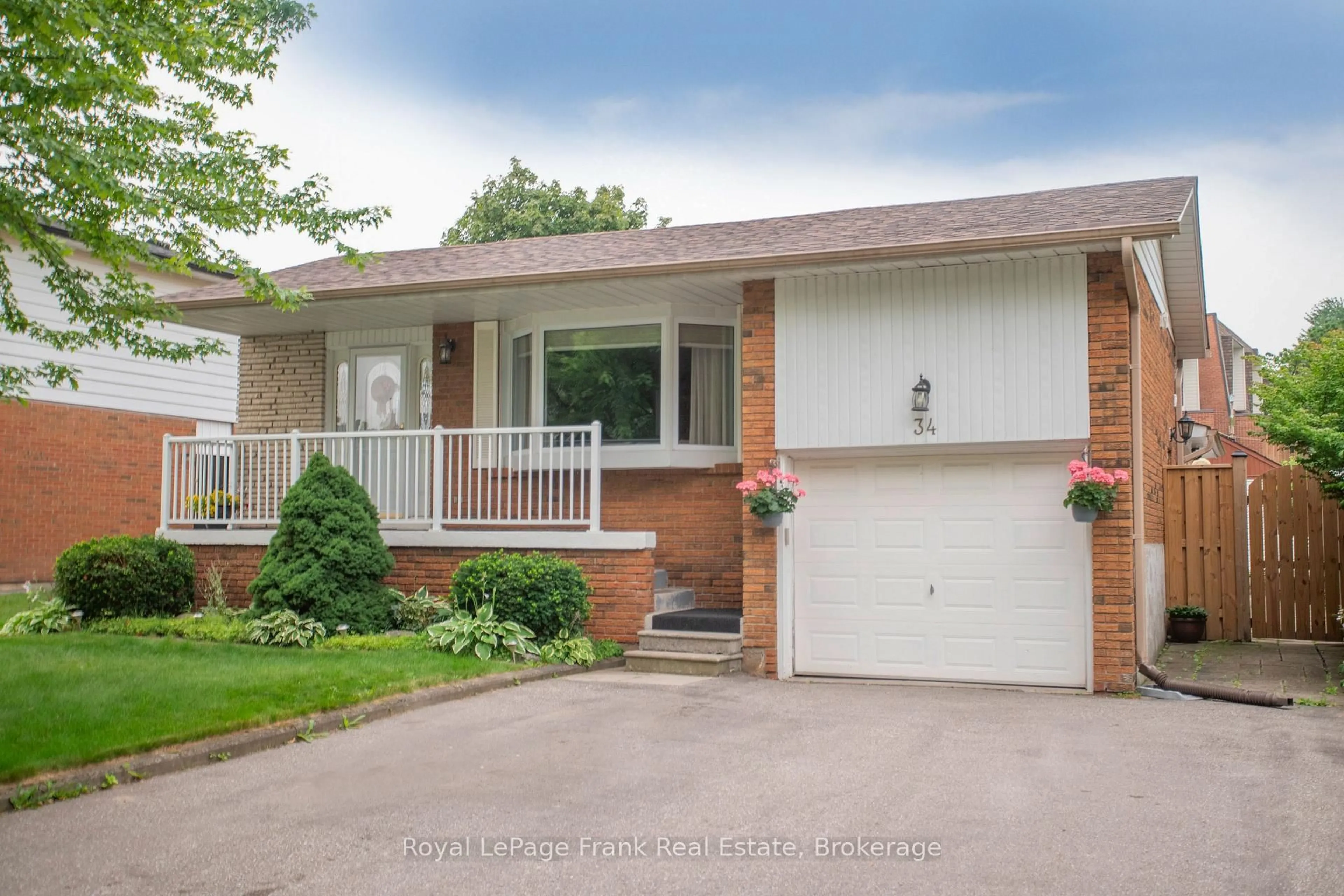Home with brick exterior material, street for 34 Baker Rd, Ajax Ontario L1S 2T8