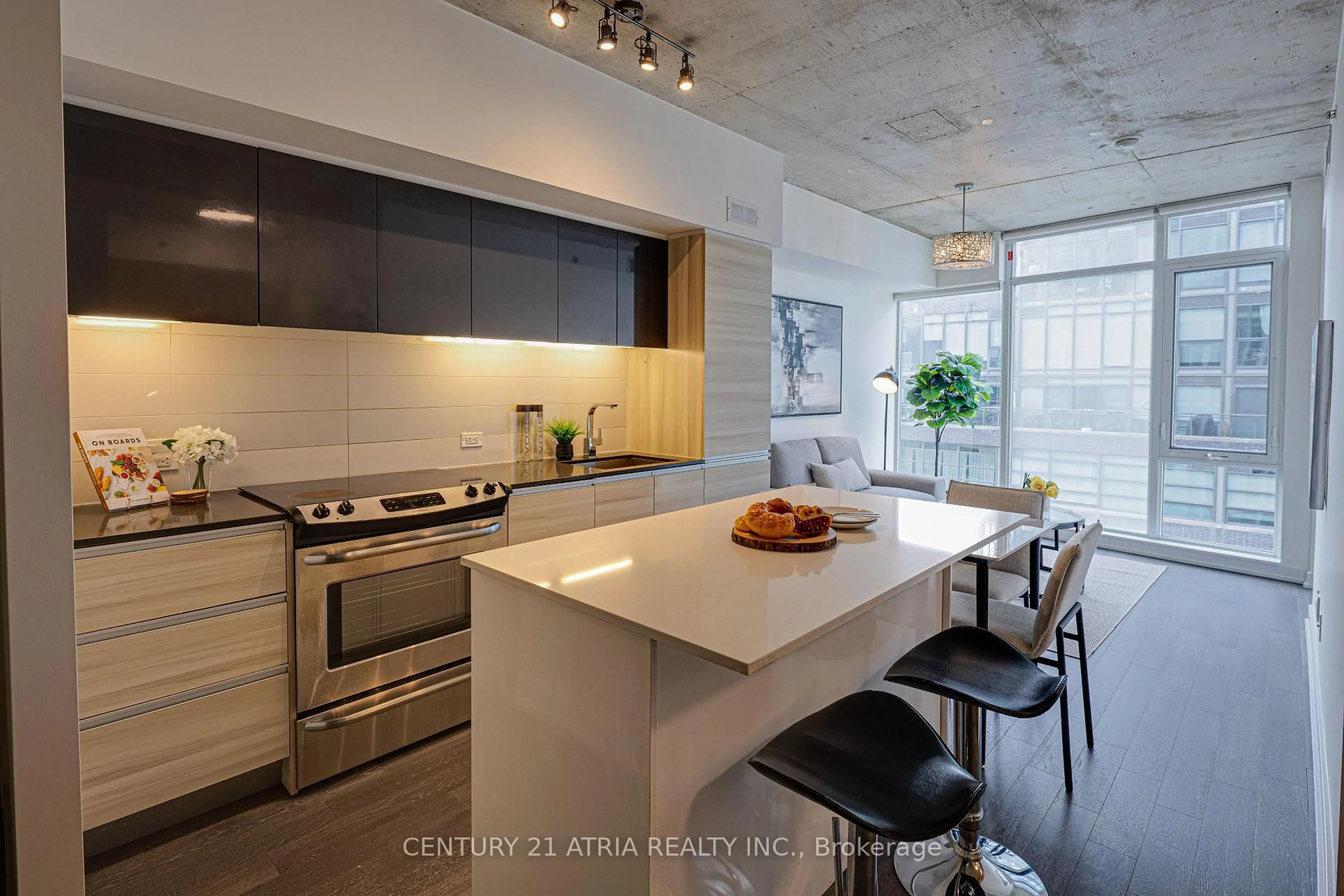 Contemporary kitchen, unknown for 1190 Dundas St #513, Toronto Ontario M4M 0C5