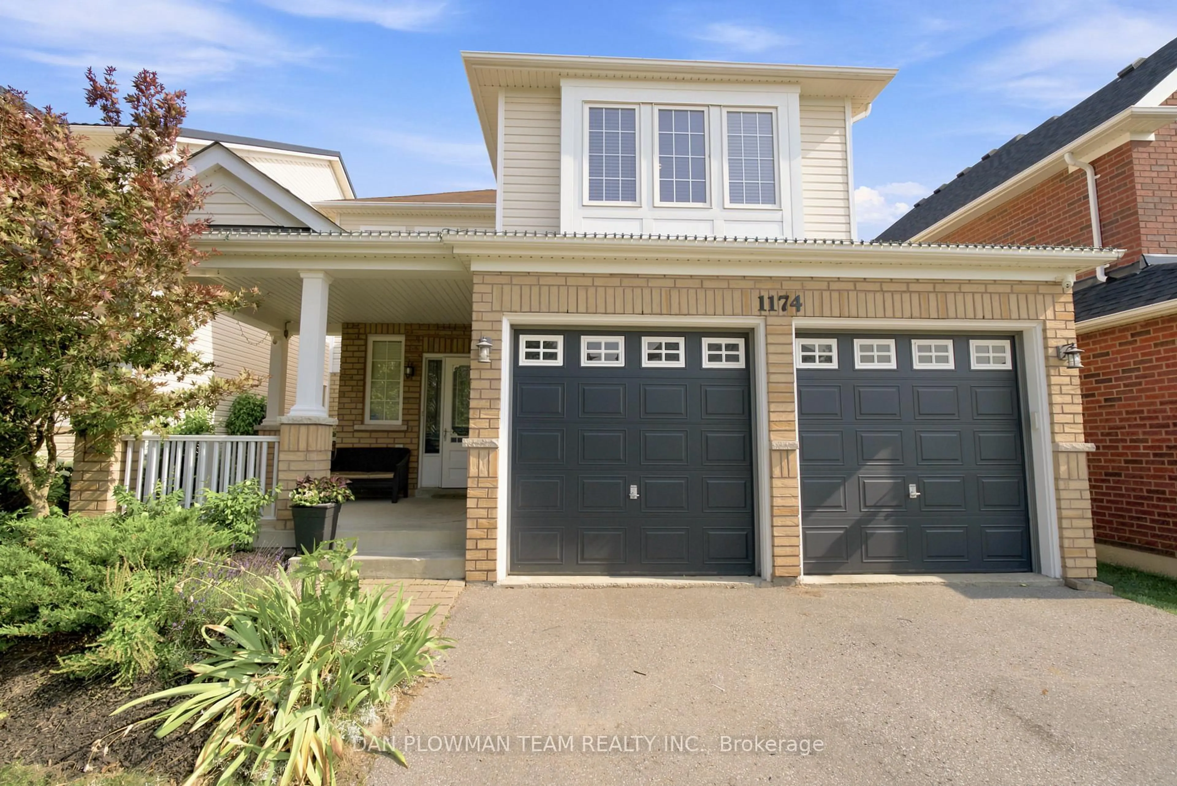 Home with vinyl exterior material, street for 1174 Salmers Dr, Oshawa Ontario L1K 0A9